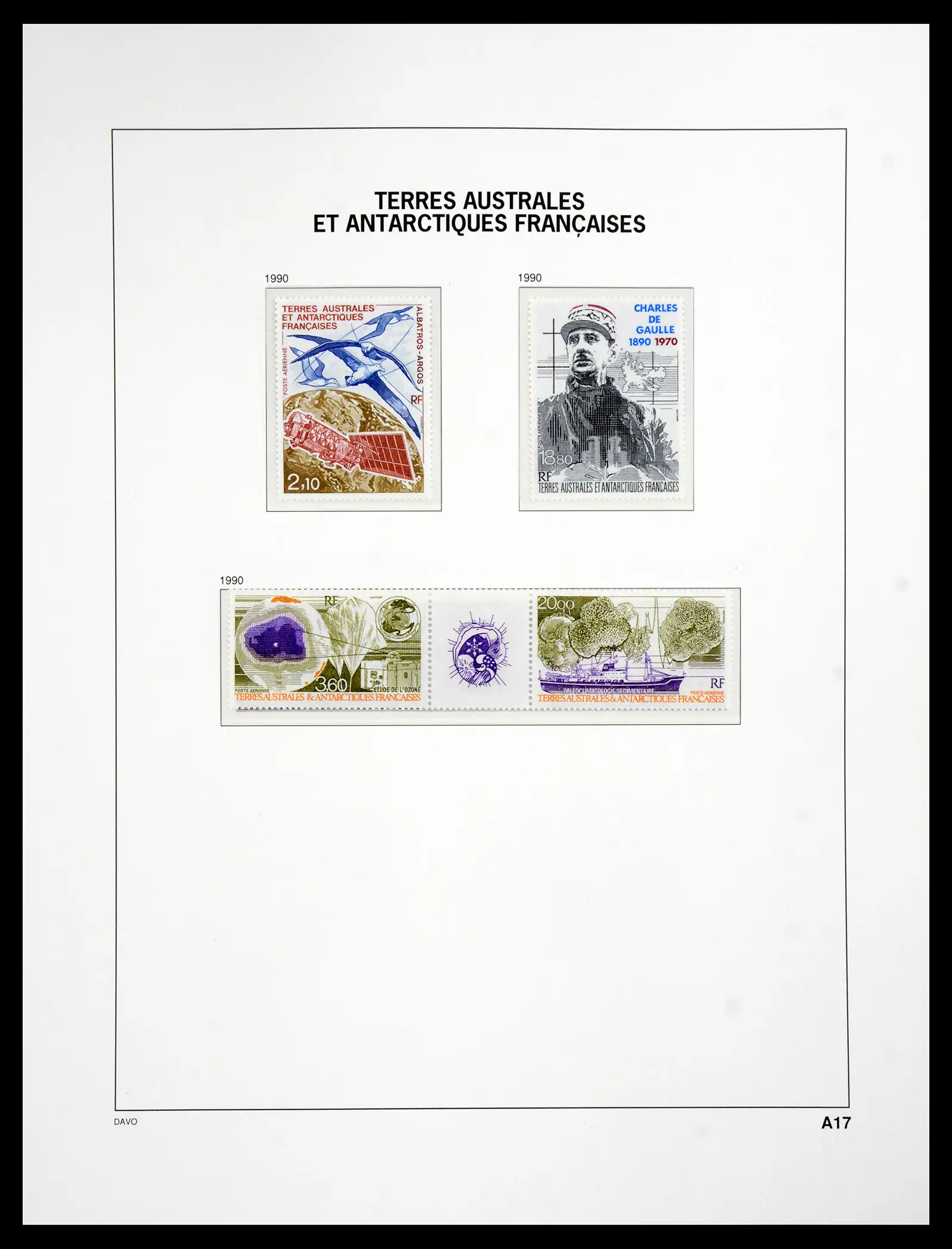 41066 0065 - Postzegelverzameling 41066 TAAF 1948-2010.