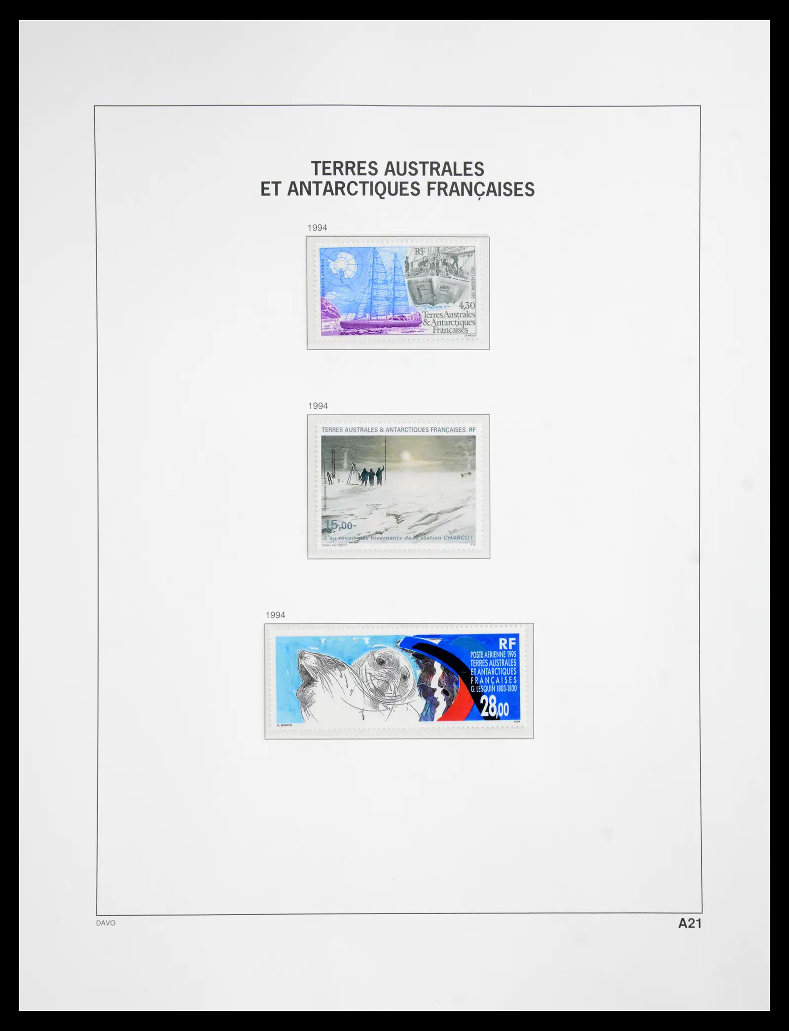 41066 0069 - Postzegelverzameling 41066 TAAF 1948-2010.