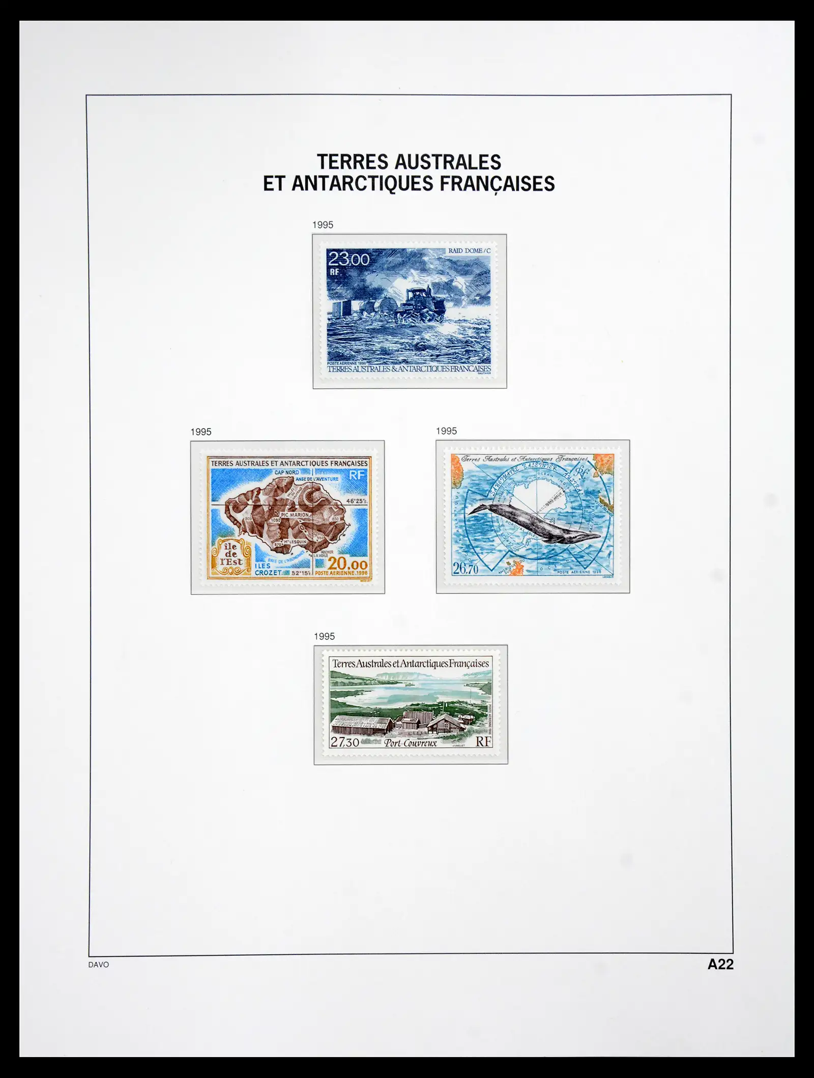 41066 0070 - Postzegelverzameling 41066 TAAF 1948-2010.