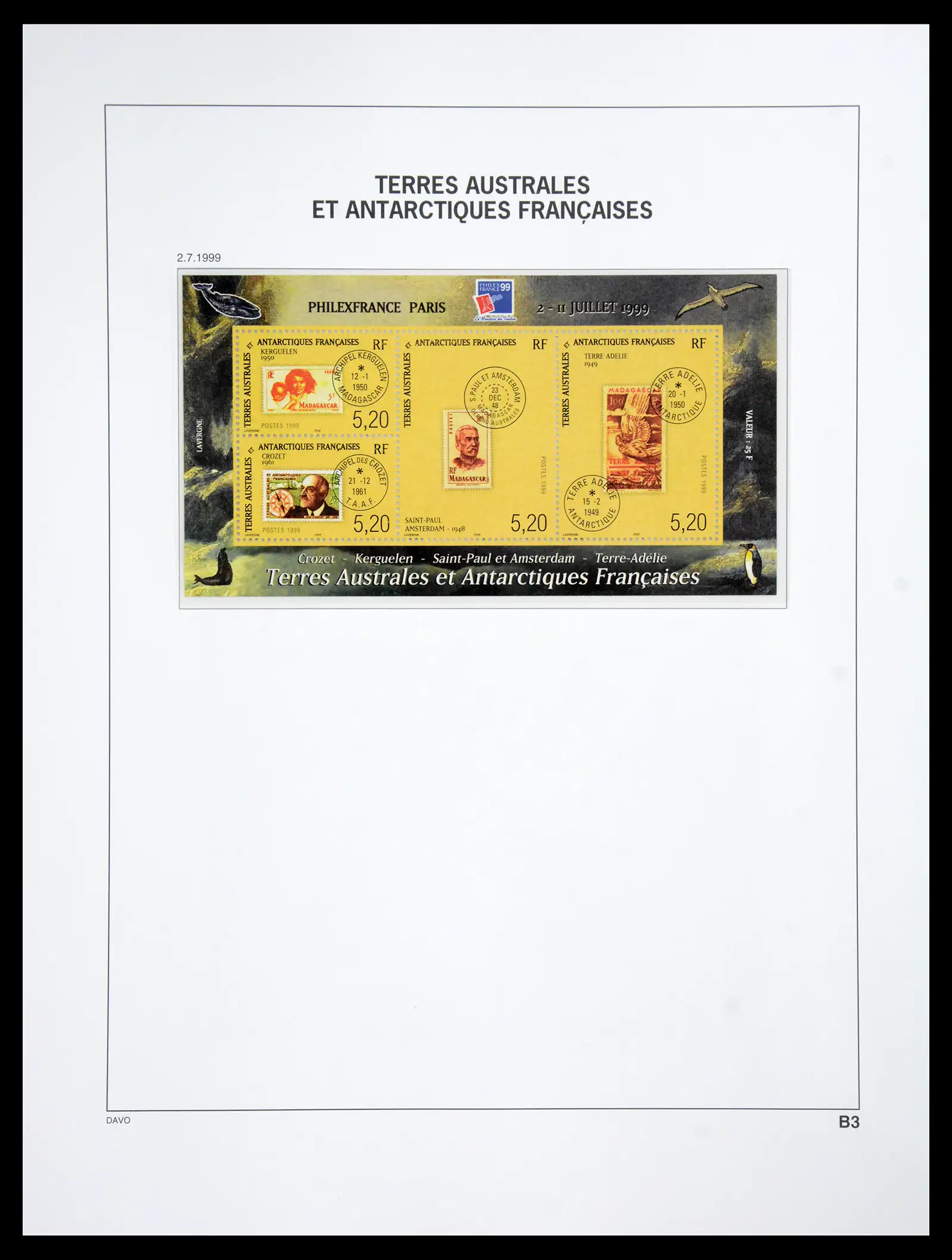 41066 0074 - Postzegelverzameling 41066 TAAF 1948-2010.