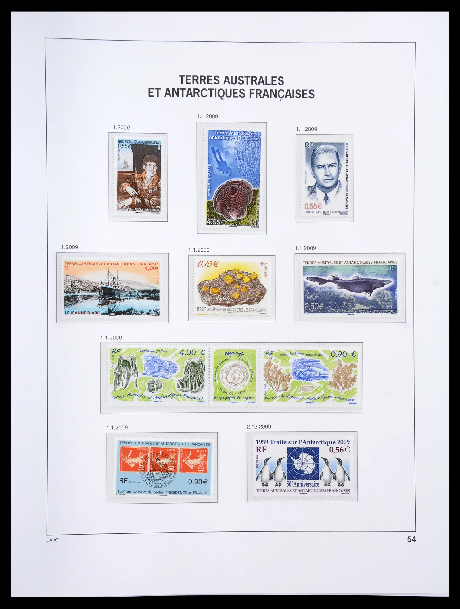 41066 0095 - Postzegelverzameling 41066 TAAF 1948-2010.