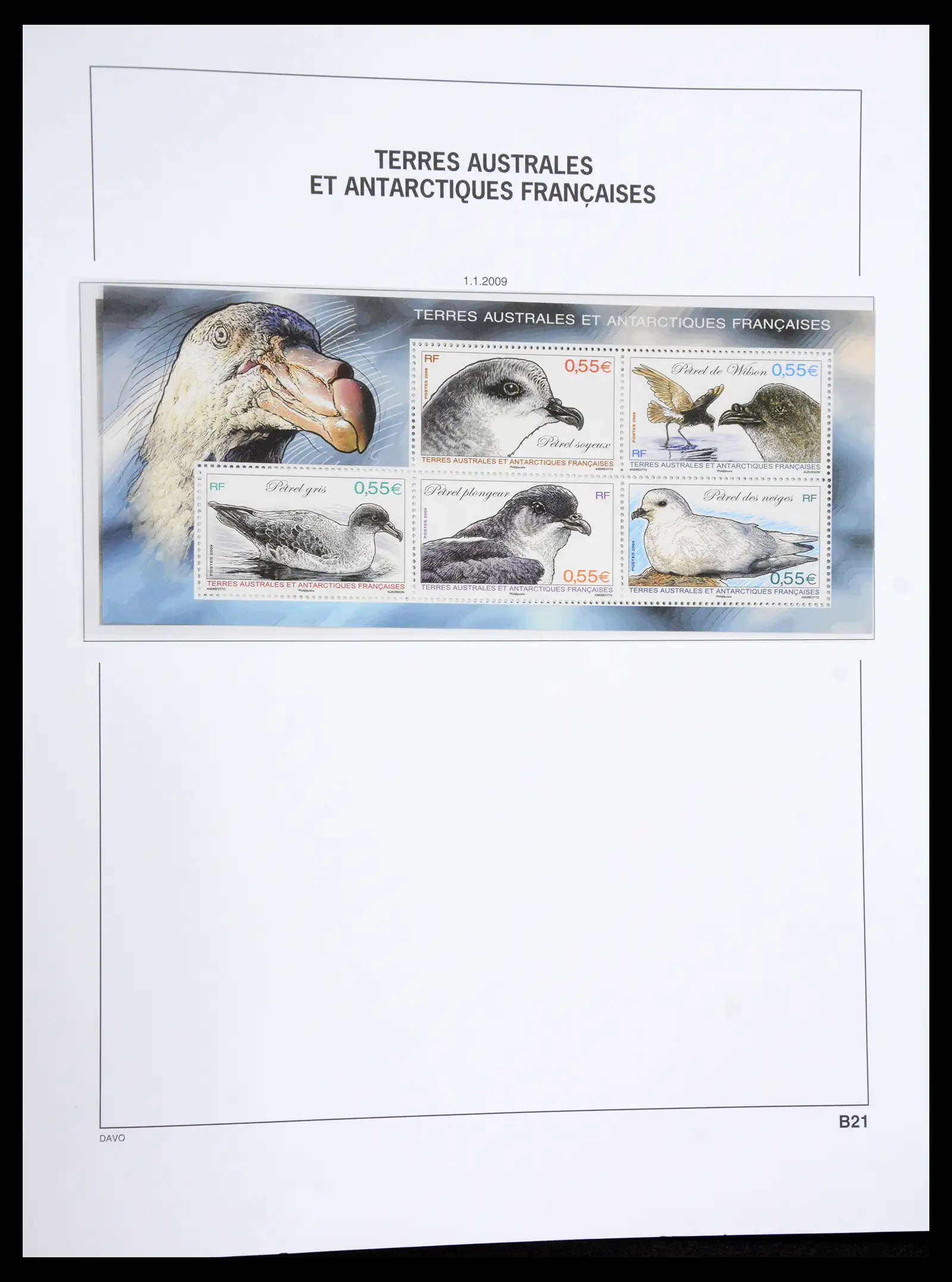 41066 0098 - Postzegelverzameling 41066 TAAF 1948-2010.