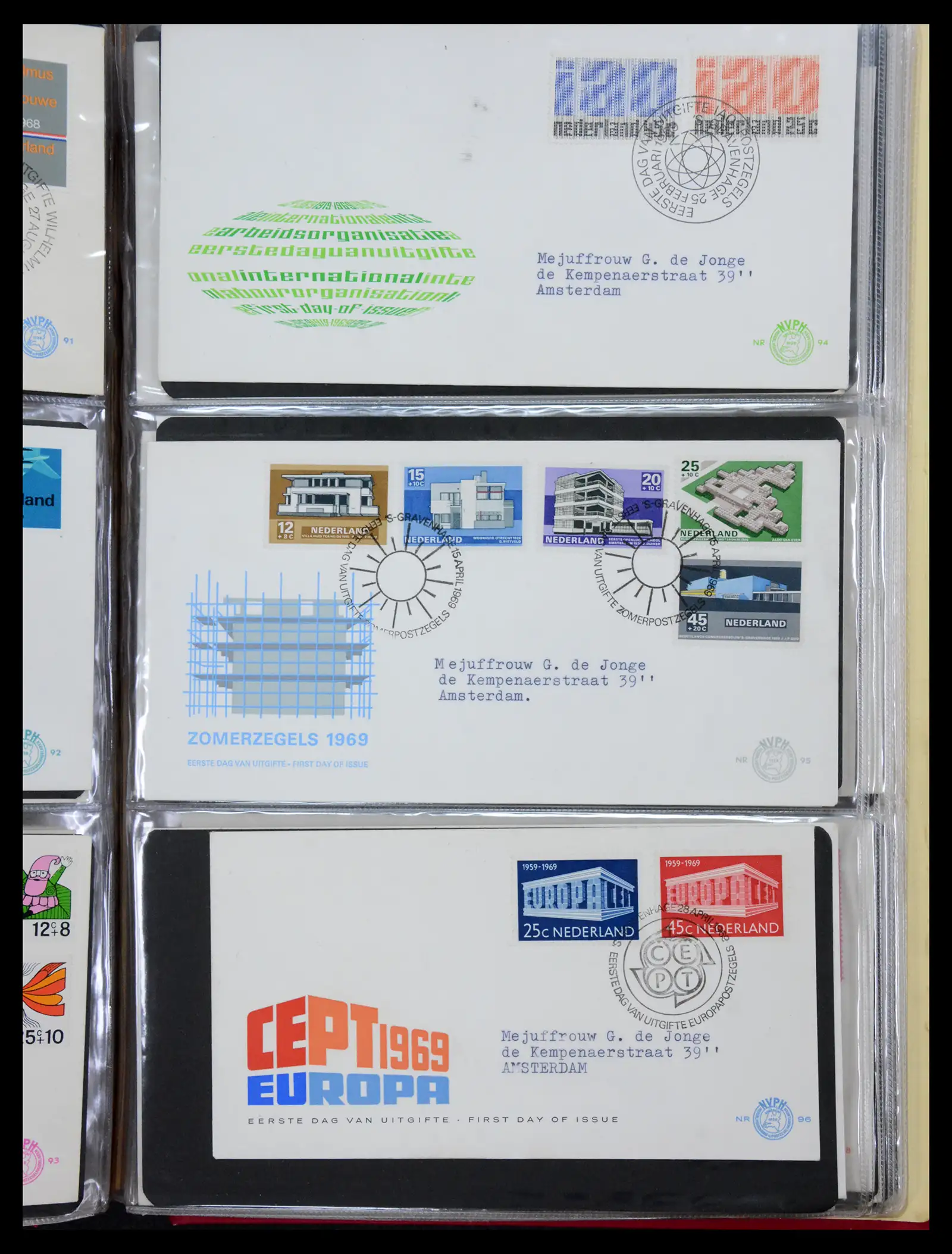 41069 0034 - Stamp collection 41069 Netherlands first day covers complete 1950-2018!