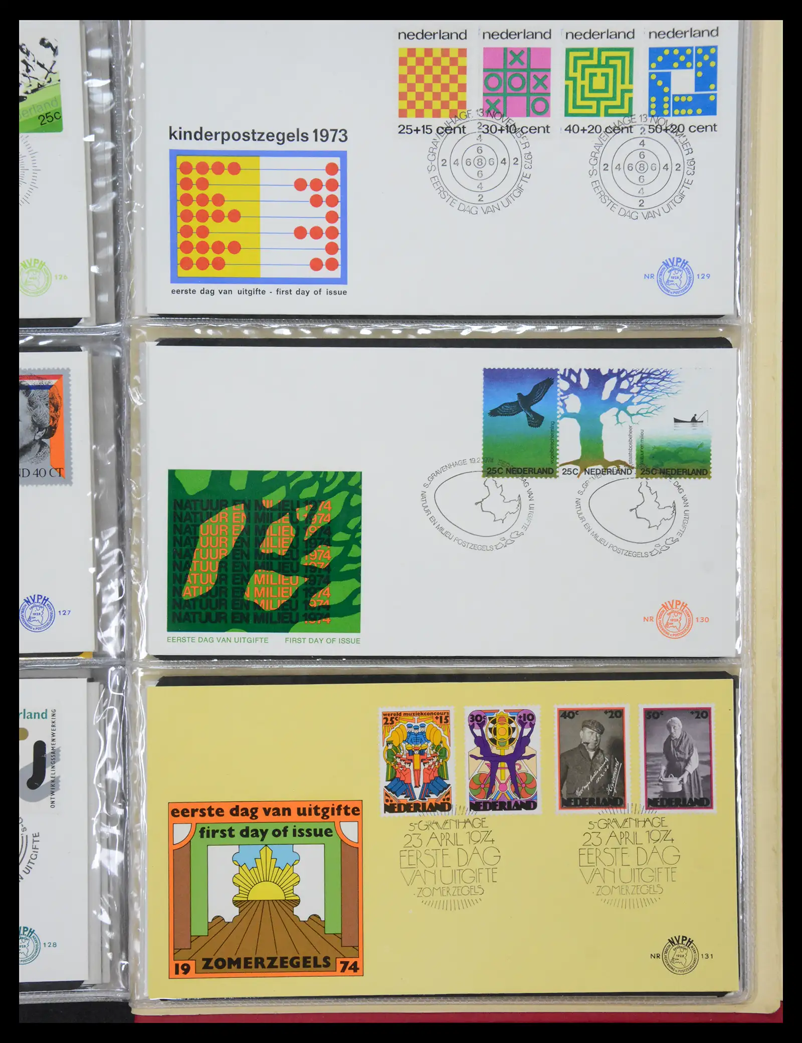 41069 0046 - Stamp collection 41069 Netherlands first day covers complete 1950-2018!