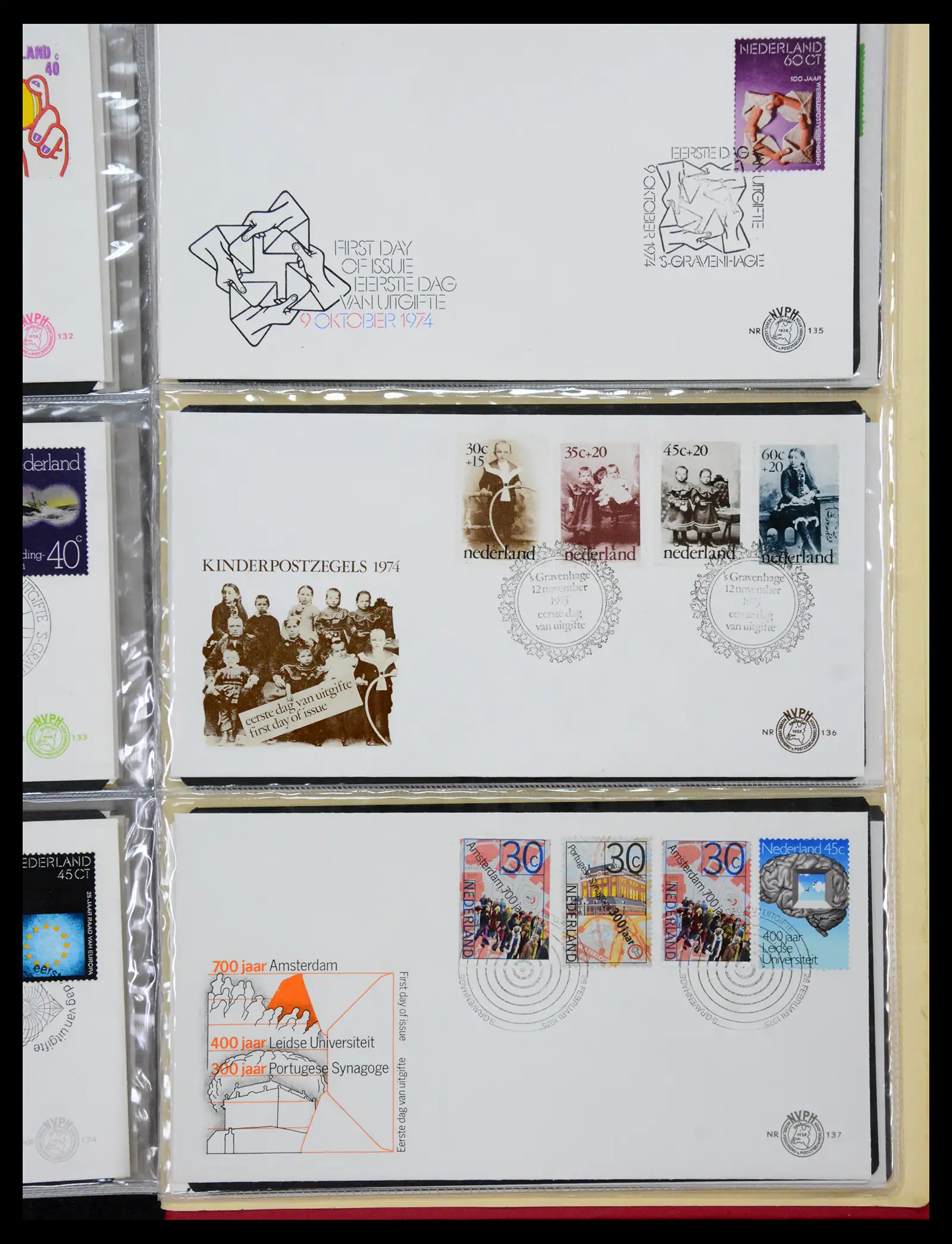 41069 0048 - Stamp collection 41069 Netherlands first day covers complete 1950-2018!