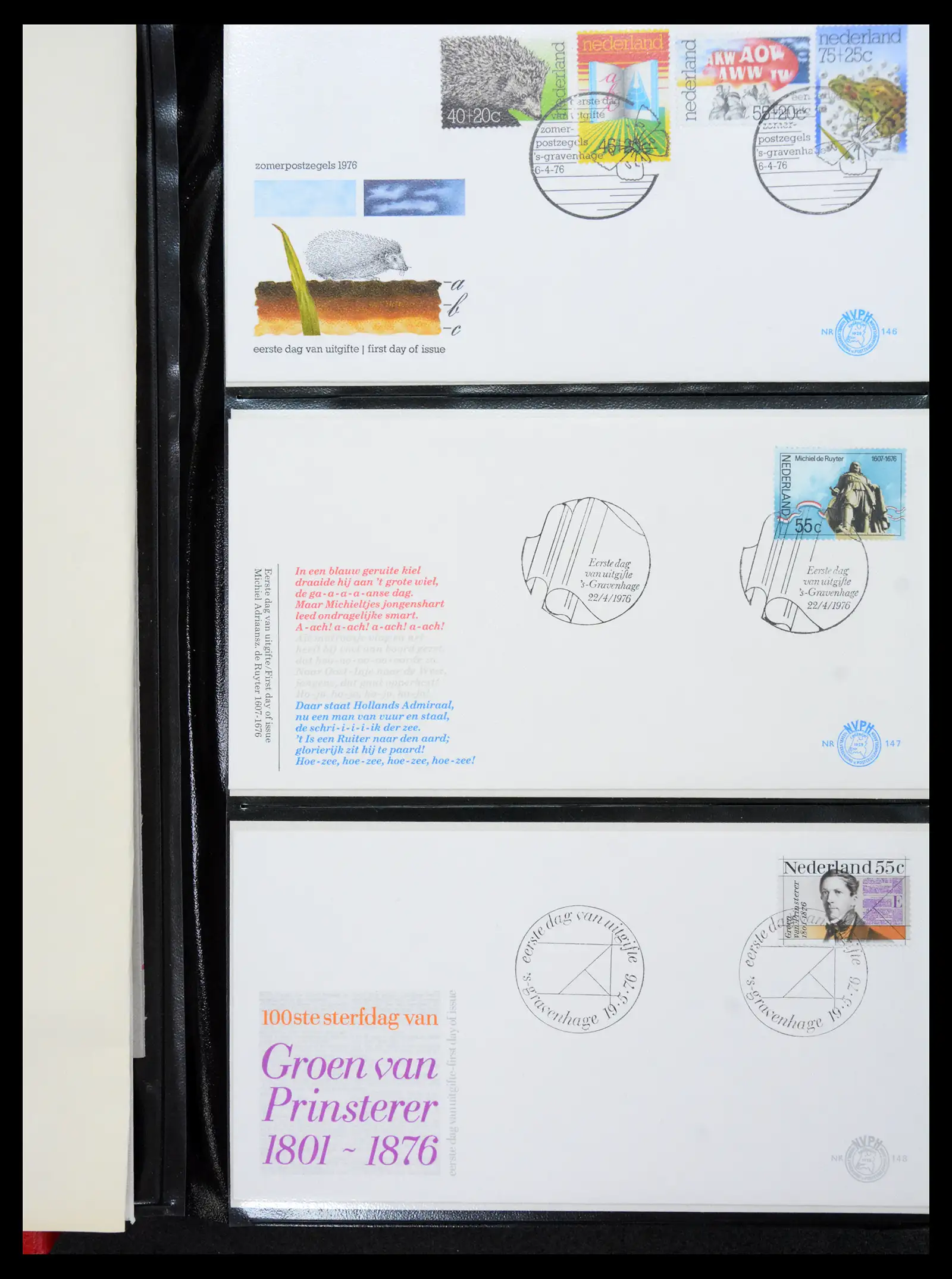 41069 0052 - Stamp collection 41069 Netherlands first day covers complete 1950-2018!