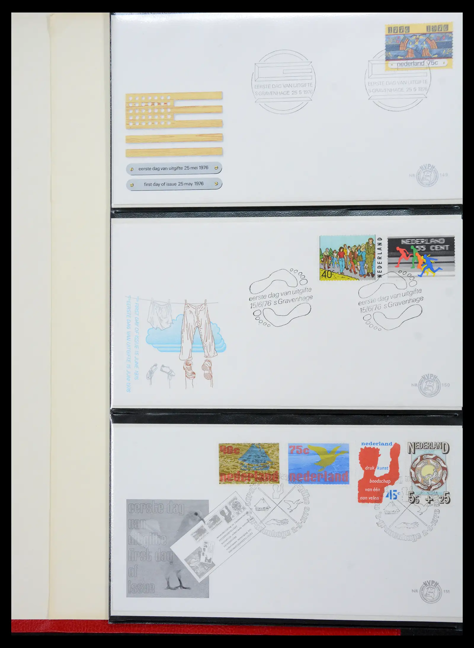 41069 0053 - Stamp collection 41069 Netherlands first day covers complete 1950-2018!