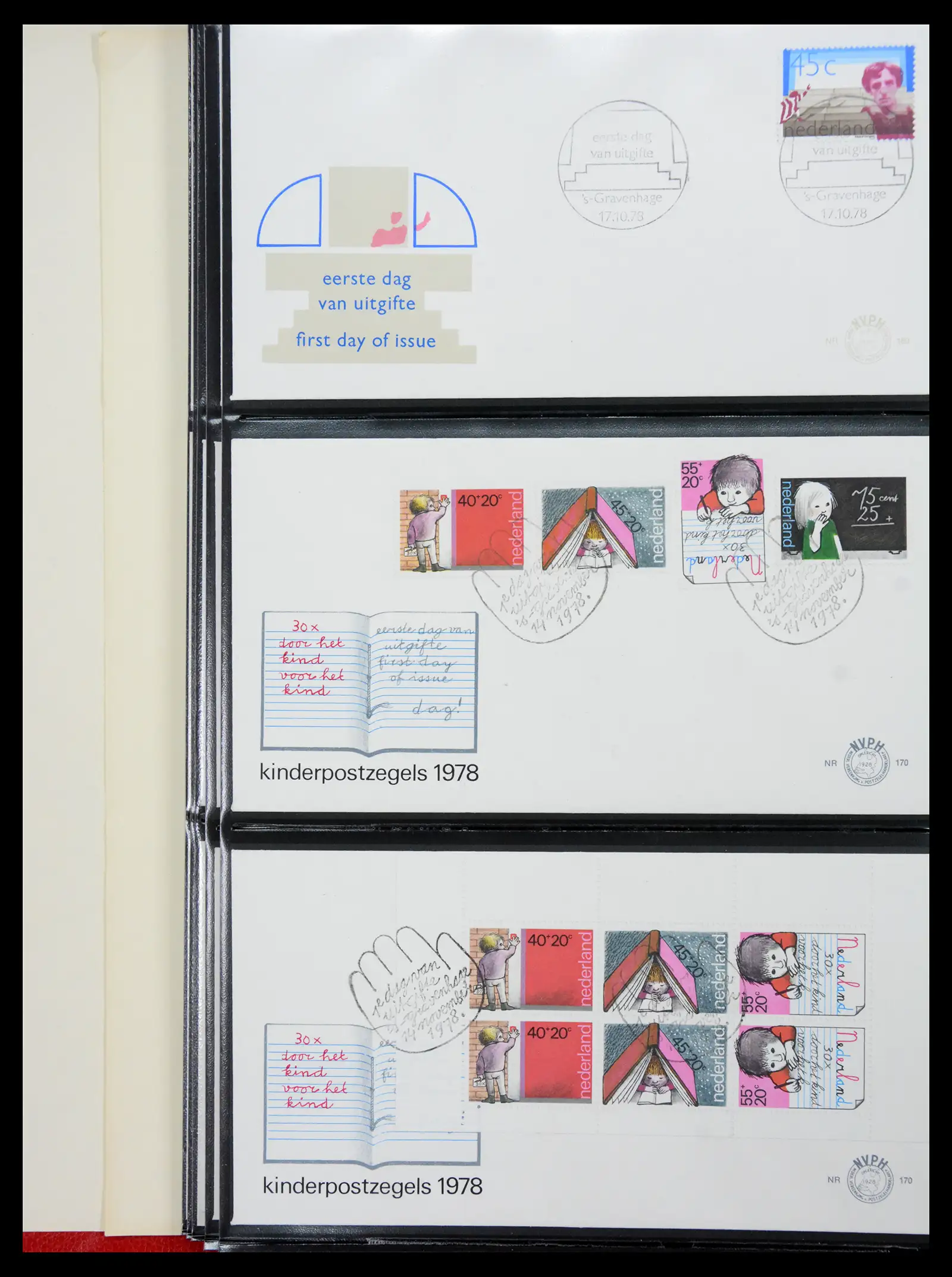41069 0061 - Stamp collection 41069 Netherlands first day covers complete 1950-2018!