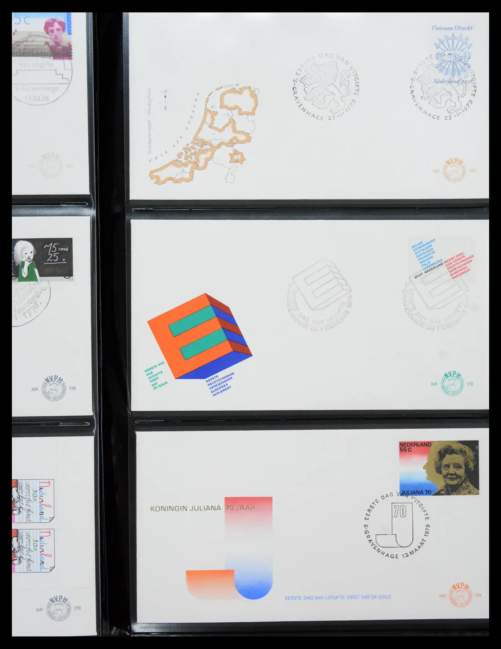 41069 0062 - Stamp collection 41069 Netherlands first day covers complete 1950-2018!
