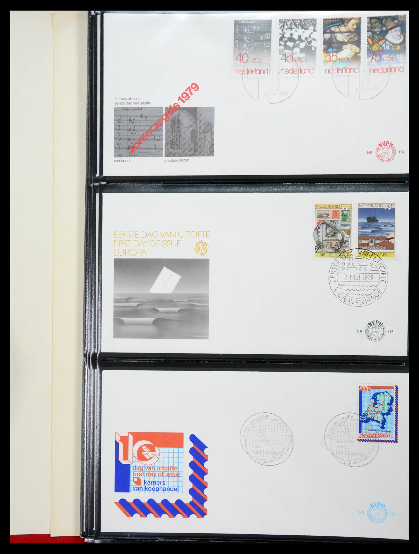 41069 0063 - Stamp collection 41069 Netherlands first day covers complete 1950-2018!