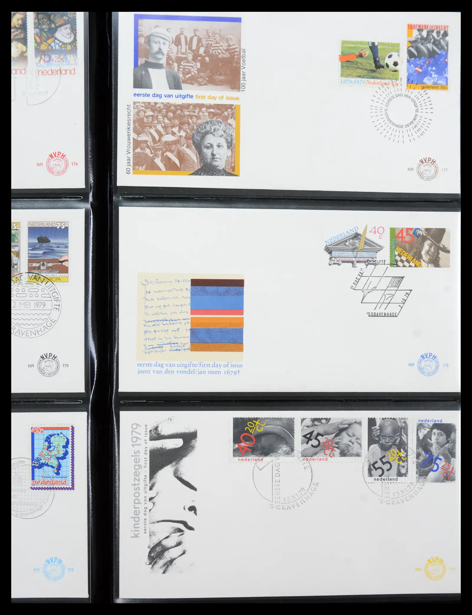 41069 0064 - Stamp collection 41069 Netherlands first day covers complete 1950-2018!