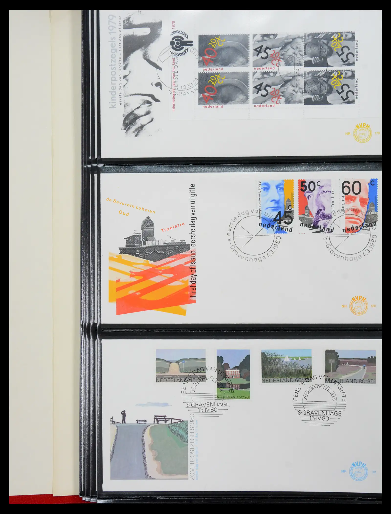 41069 0065 - Stamp collection 41069 Netherlands first day covers complete 1950-2018!