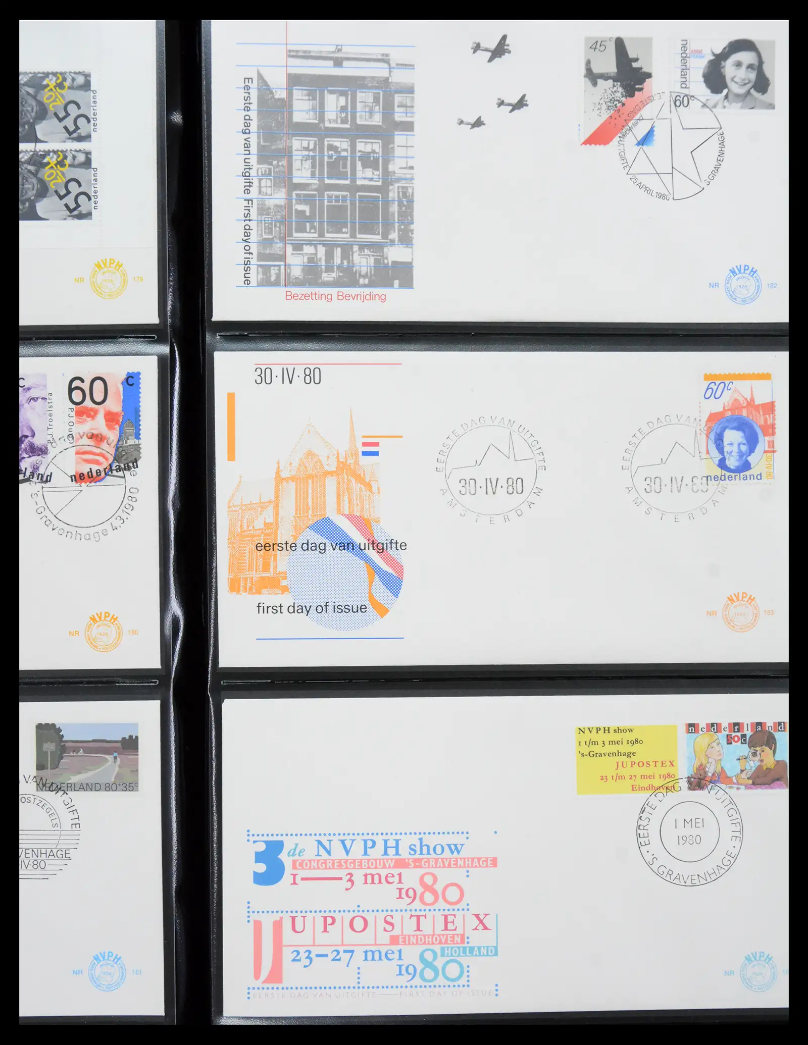 41069 0066 - Stamp collection 41069 Netherlands first day covers complete 1950-2018!