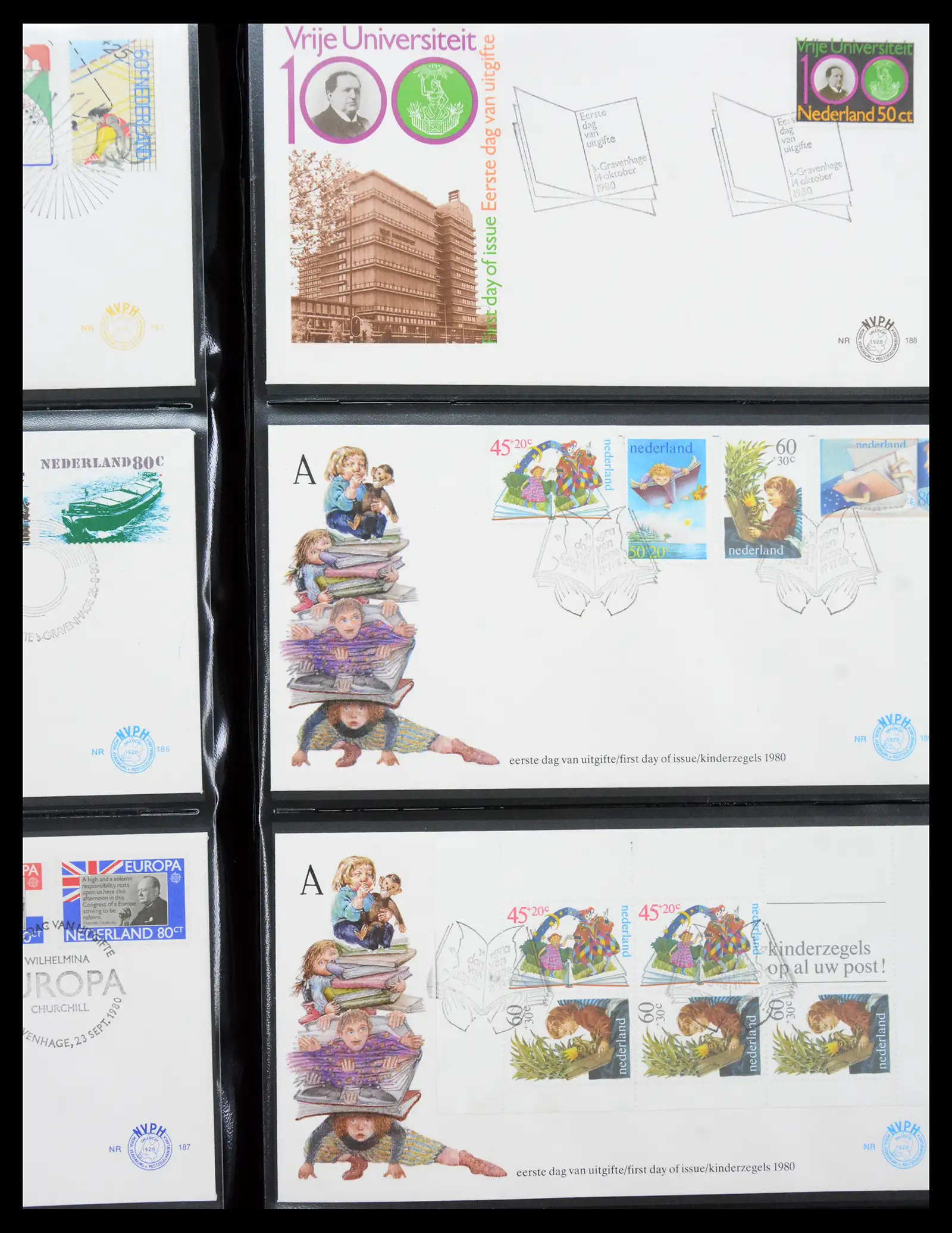 41069 0068 - Stamp collection 41069 Netherlands first day covers complete 1950-2018!