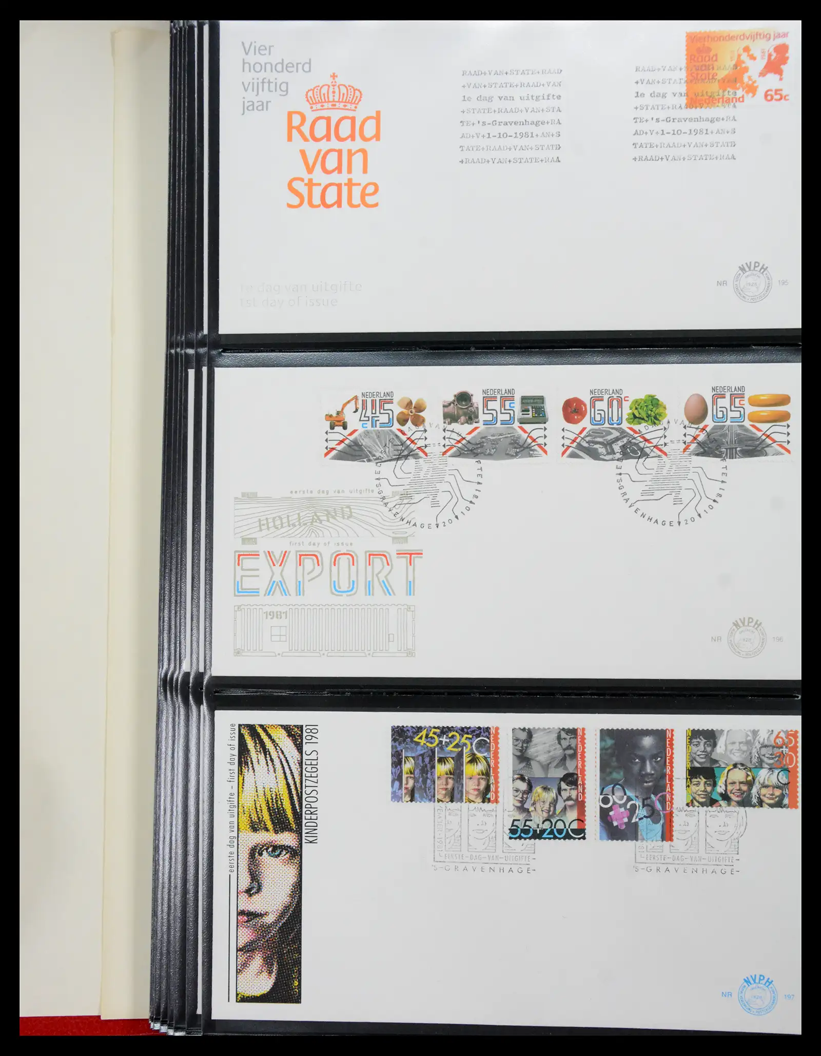 41069 0071 - Stamp collection 41069 Netherlands first day covers complete 1950-2018!