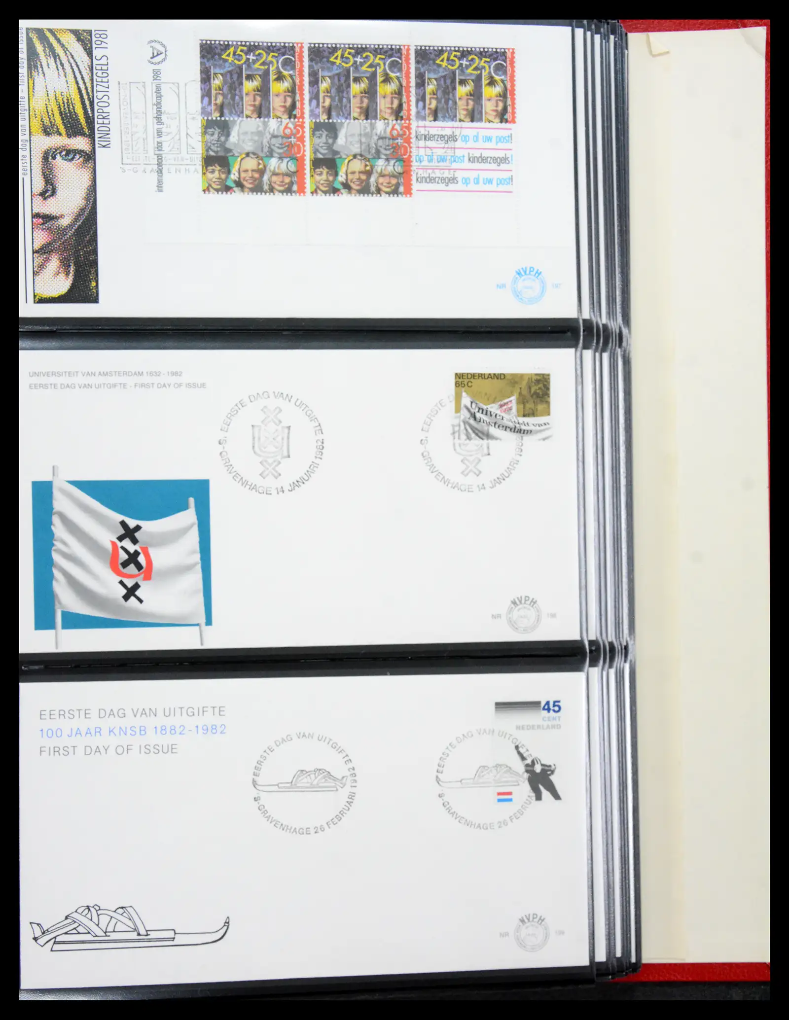41069 0072 - Stamp collection 41069 Netherlands first day covers complete 1950-2018!