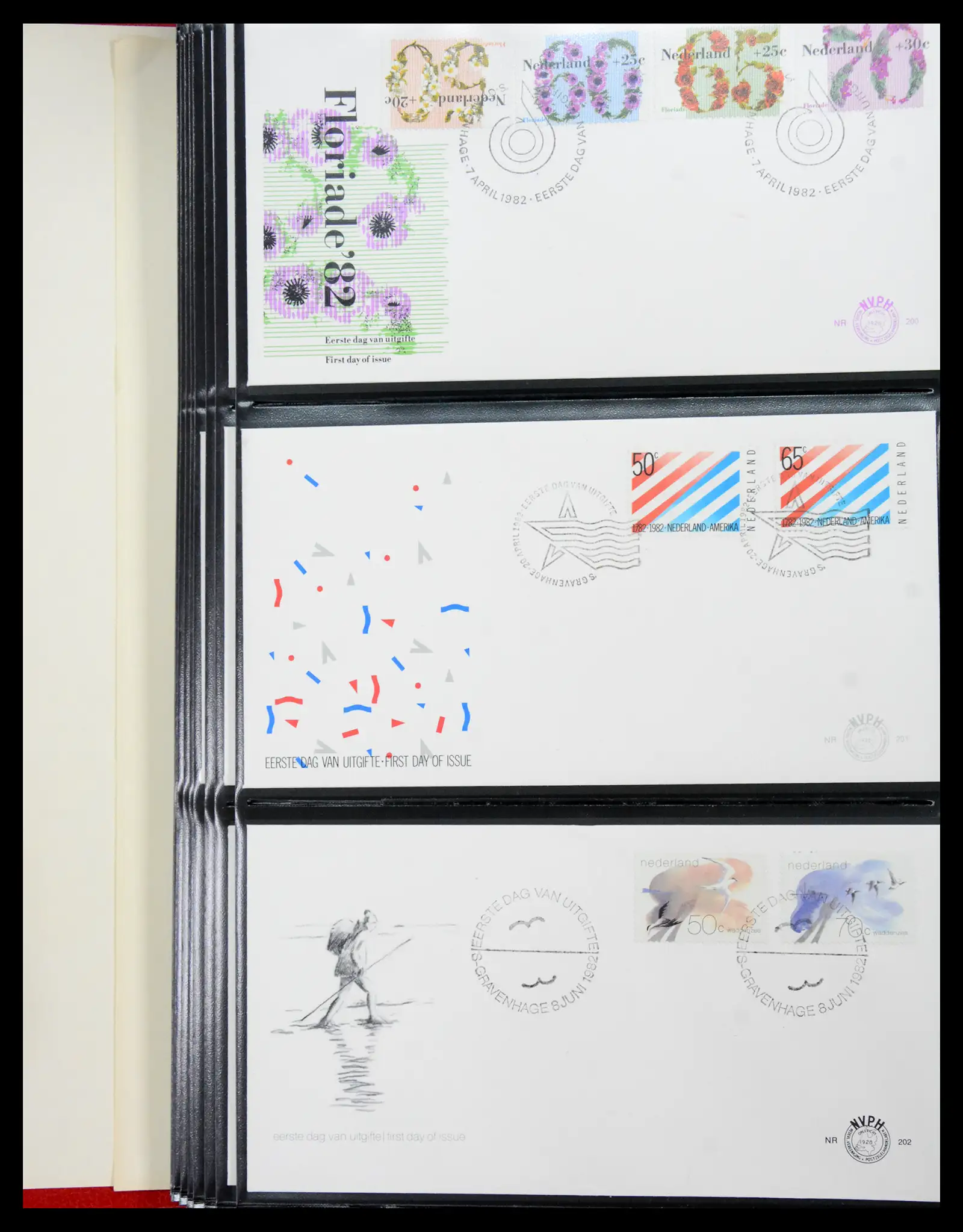 41069 0073 - Stamp collection 41069 Netherlands first day covers complete 1950-2018!