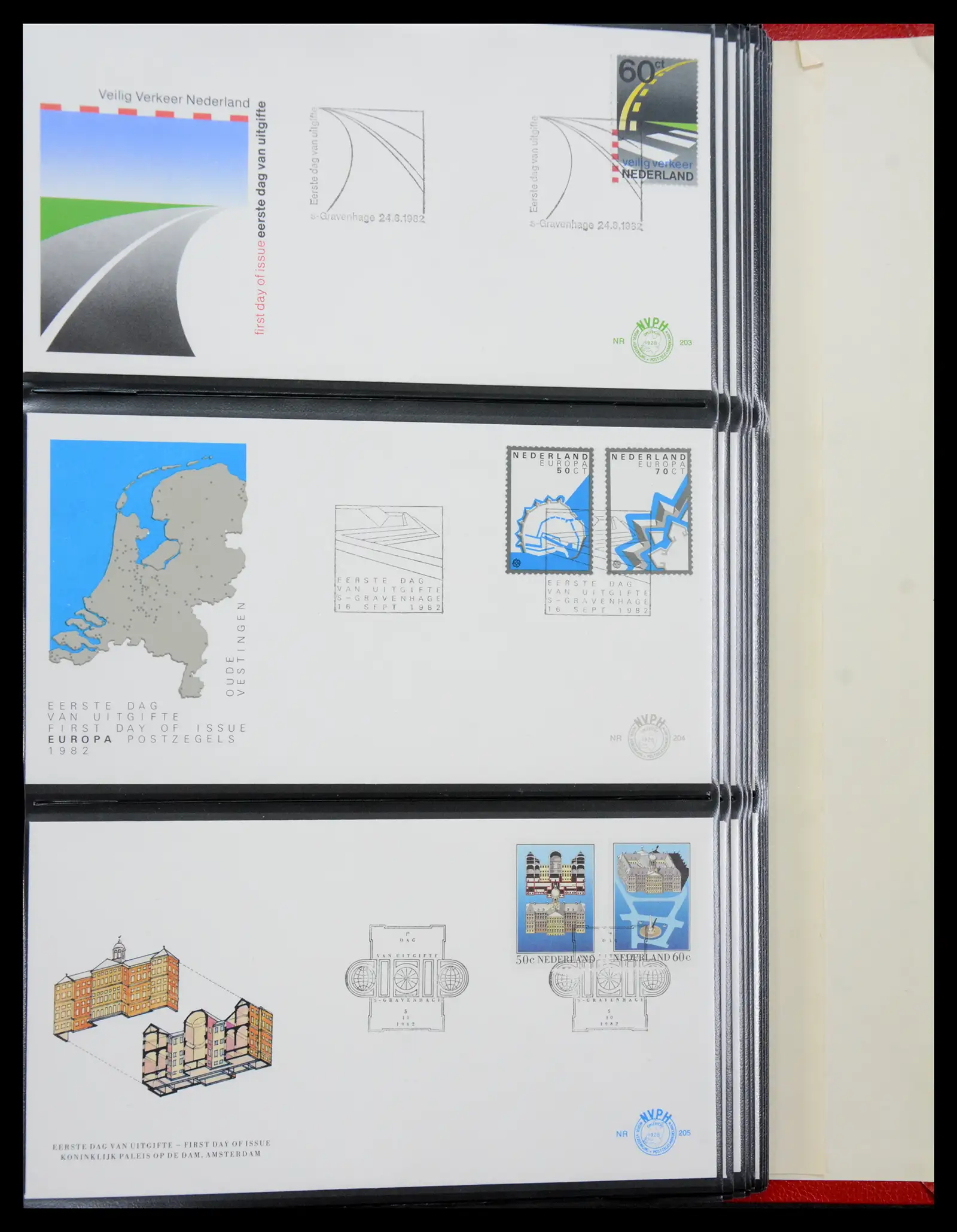 41069 0074 - Stamp collection 41069 Netherlands first day covers complete 1950-2018!