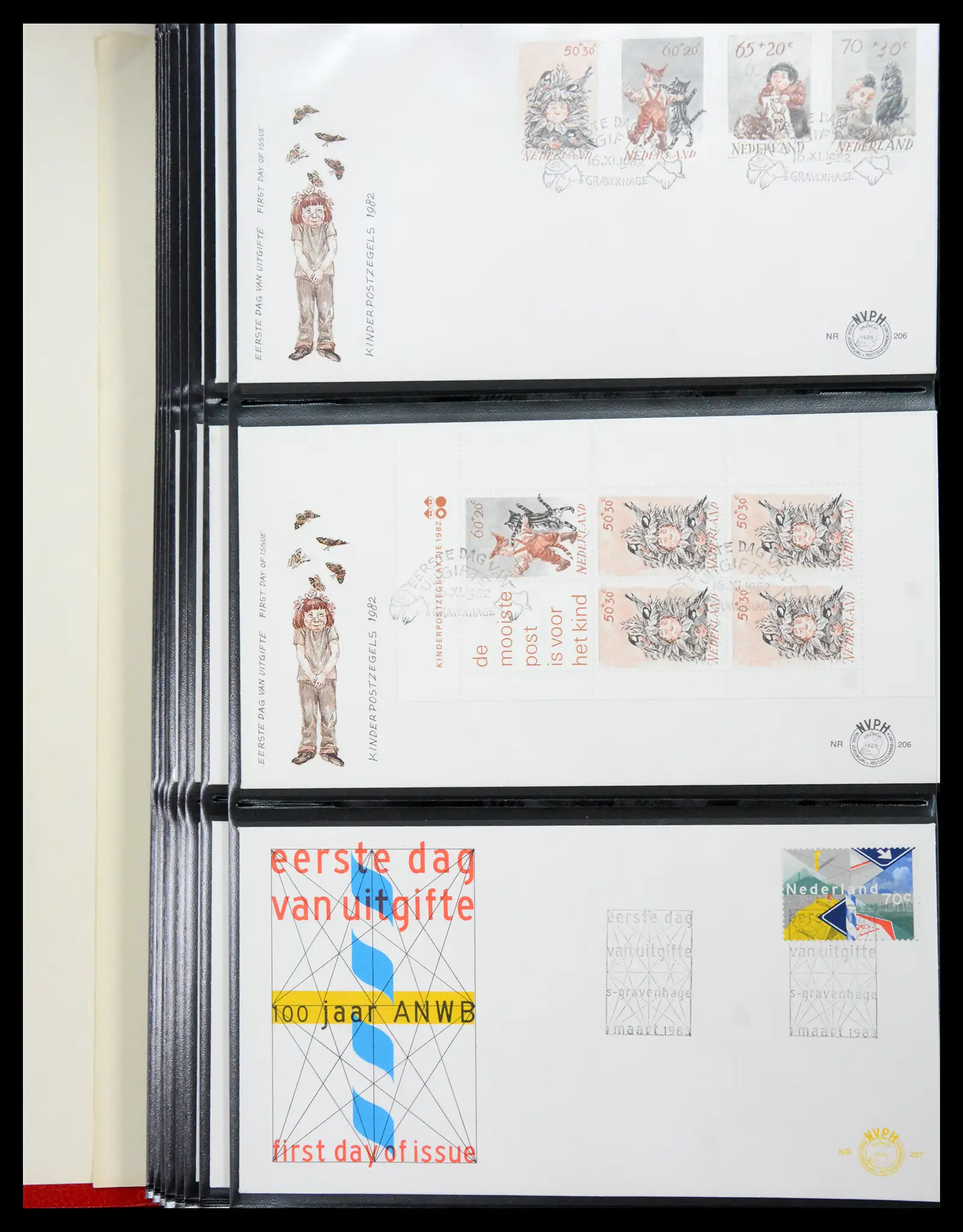 41069 0075 - Stamp collection 41069 Netherlands first day covers complete 1950-2018!
