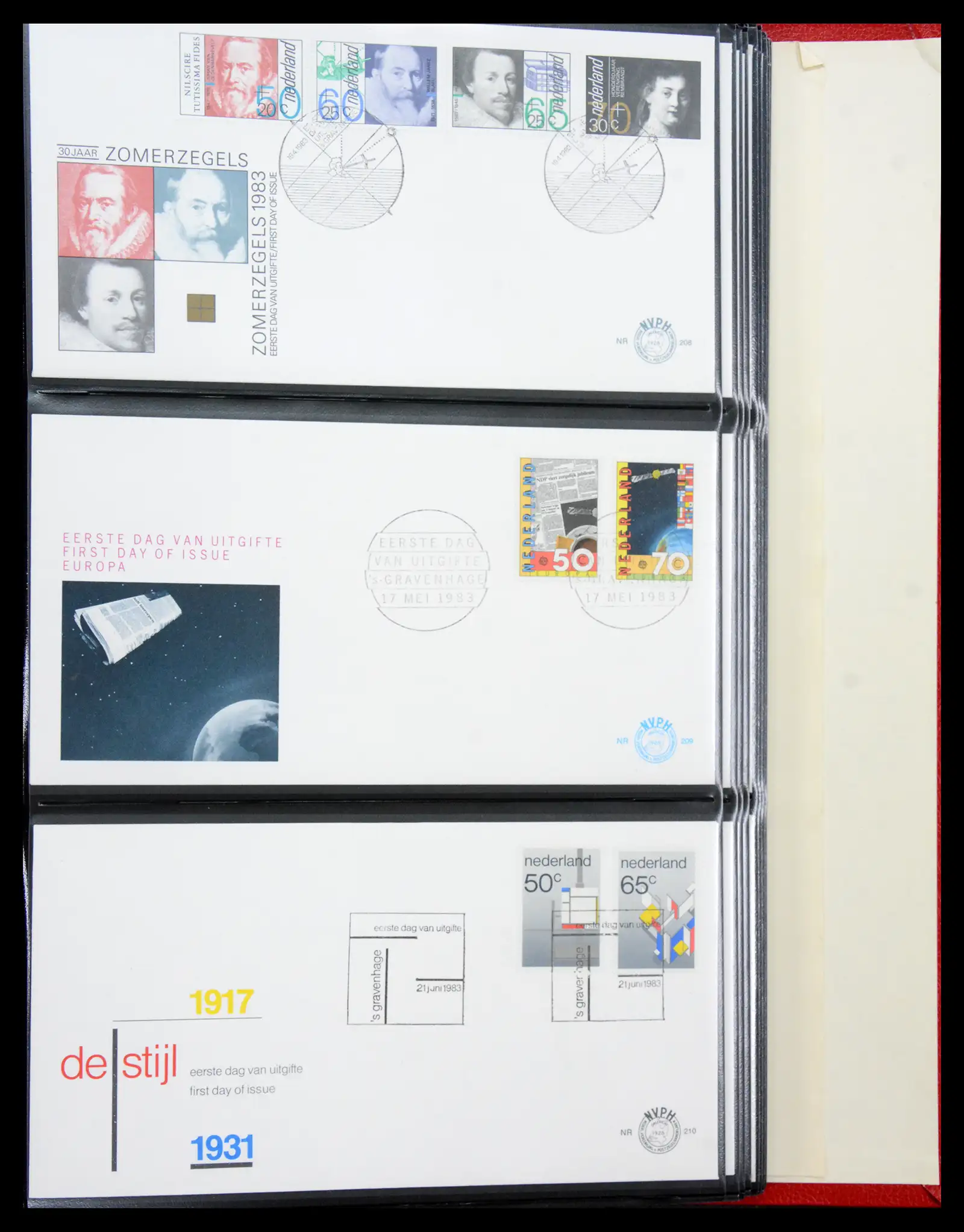 41069 0076 - Stamp collection 41069 Netherlands first day covers complete 1950-2018!
