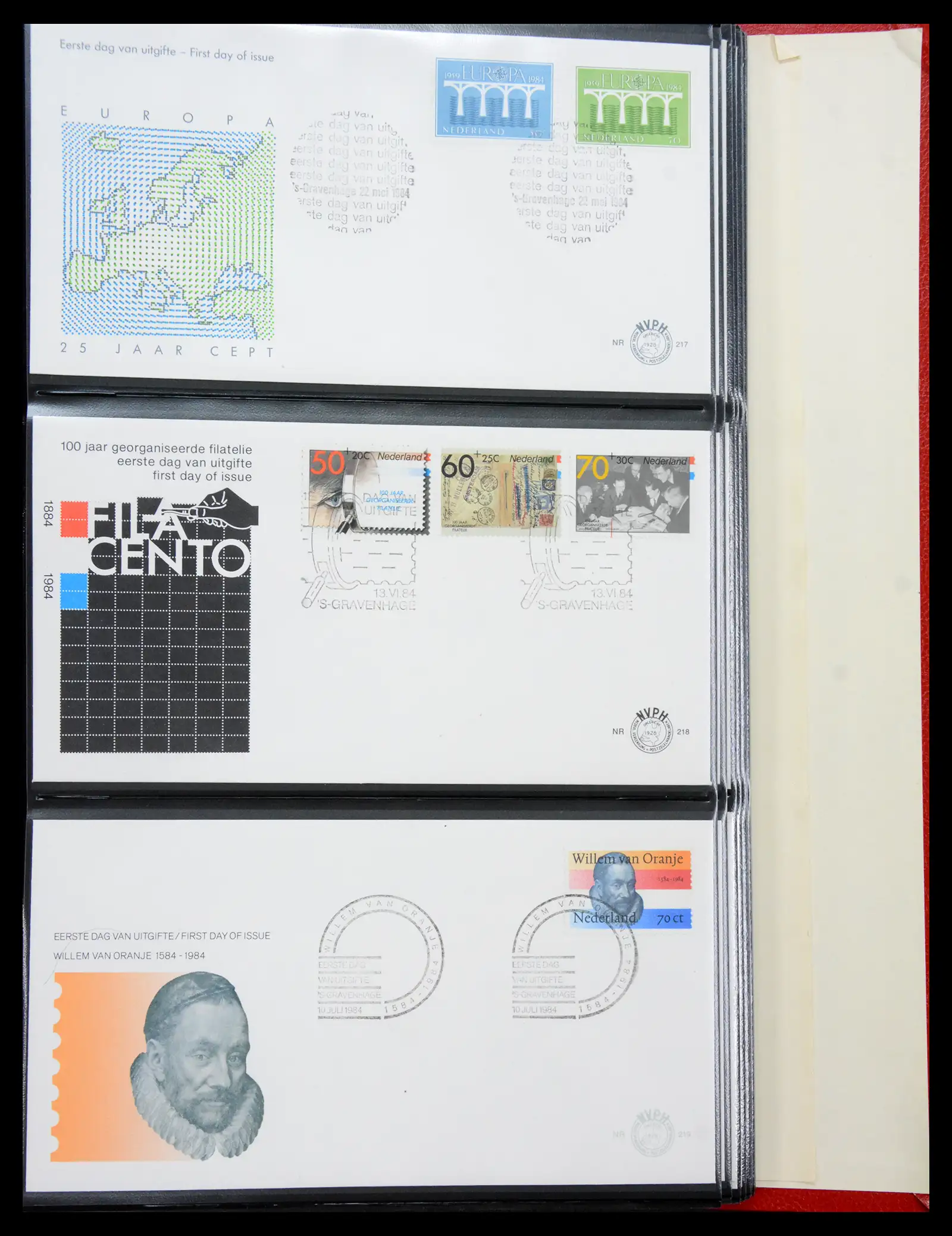 41069 0080 - Stamp collection 41069 Netherlands first day covers complete 1950-2018!