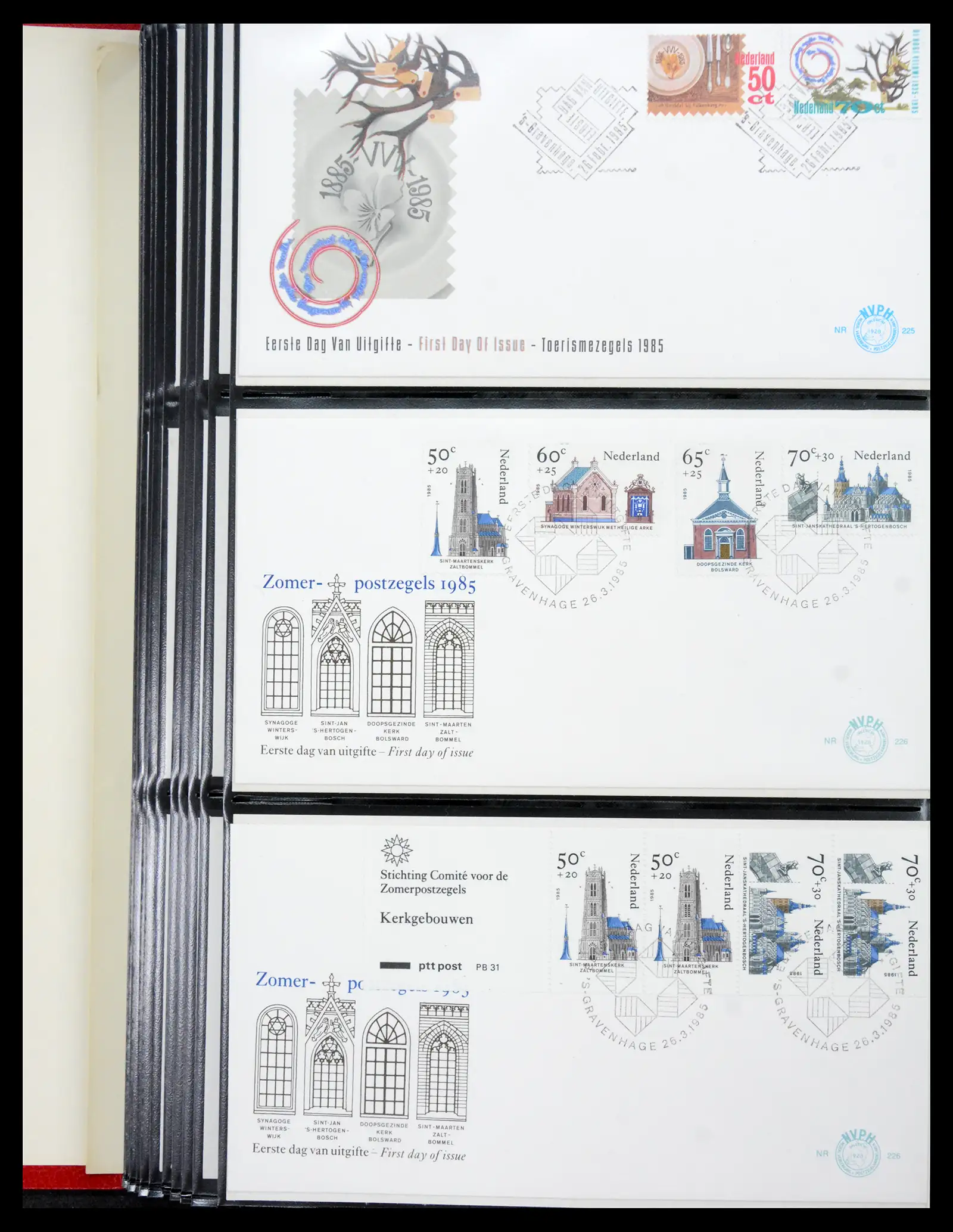 41069 0083 - Stamp collection 41069 Netherlands first day covers complete 1950-2018!