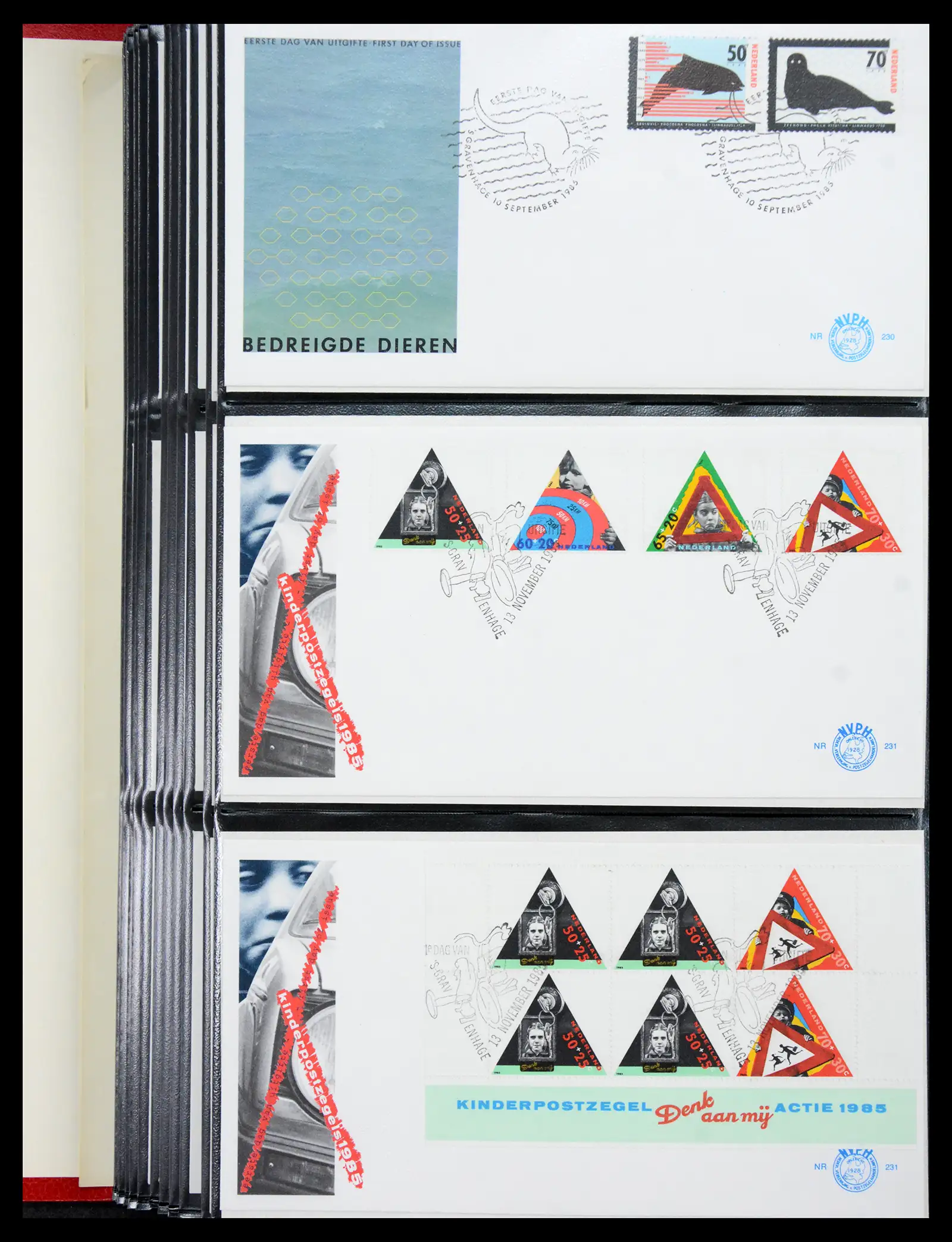 41069 0085 - Stamp collection 41069 Netherlands first day covers complete 1950-2018!