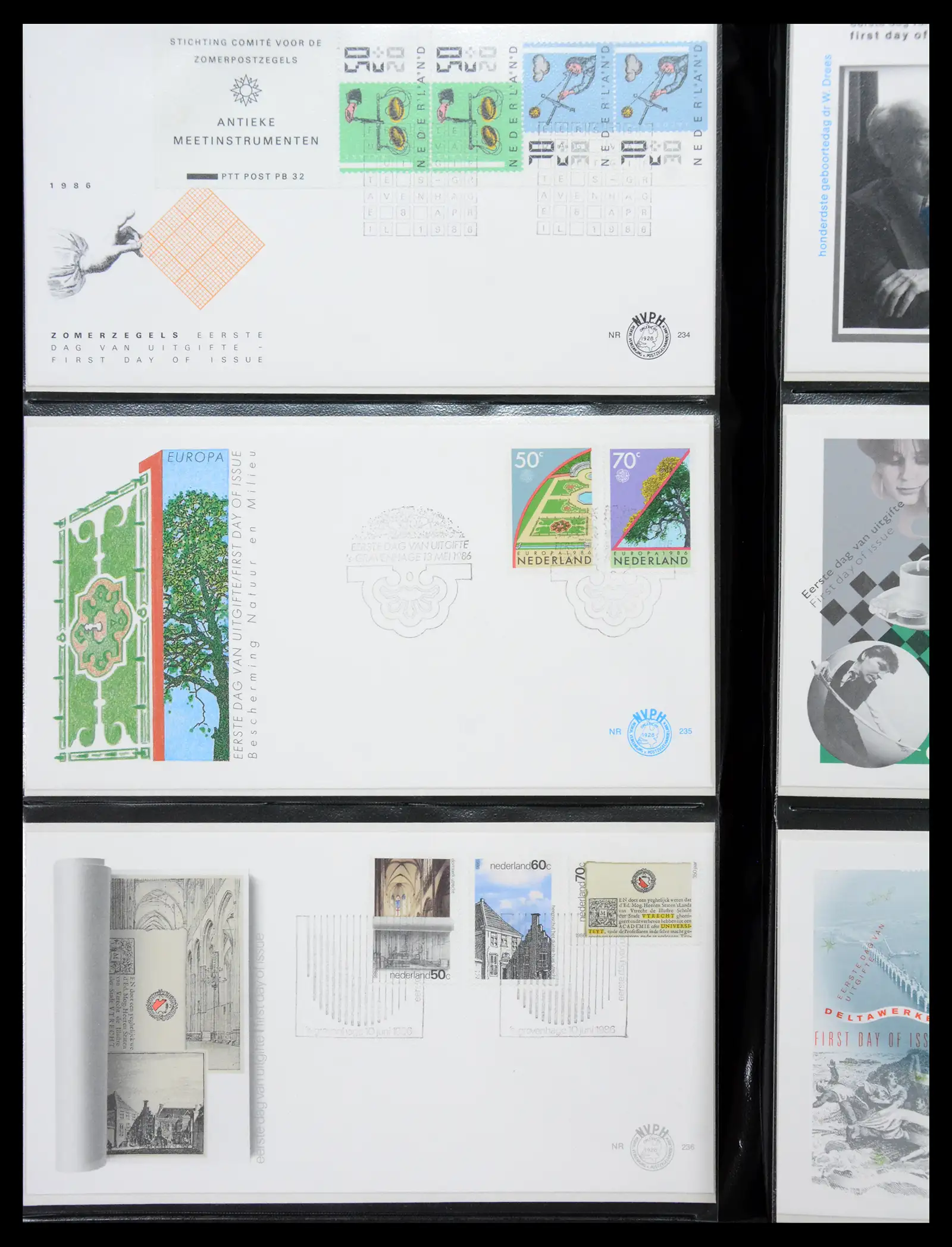 41069 0087 - Stamp collection 41069 Netherlands first day covers complete 1950-2018!