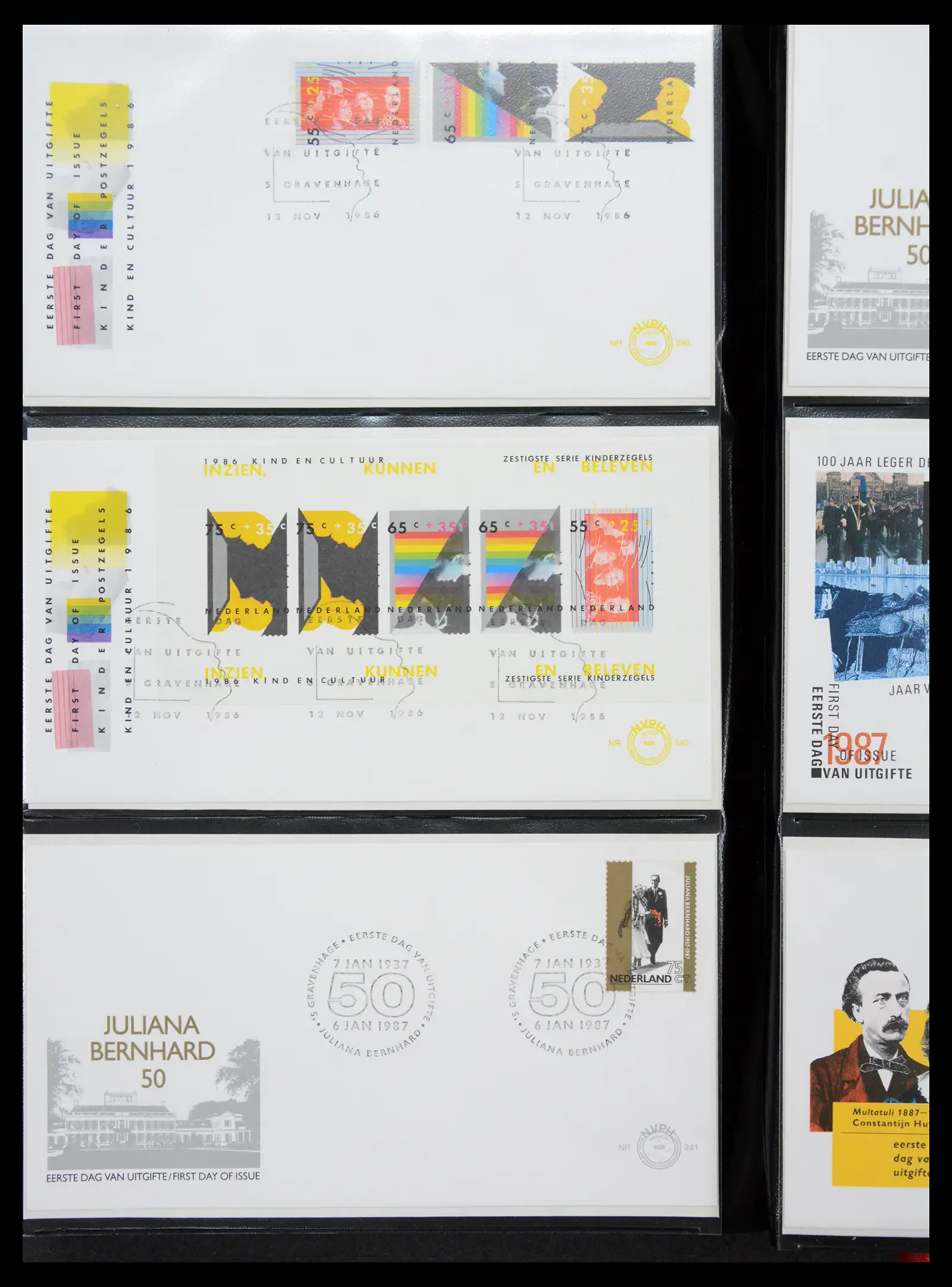 41069 0089 - Stamp collection 41069 Netherlands first day covers complete 1950-2018!