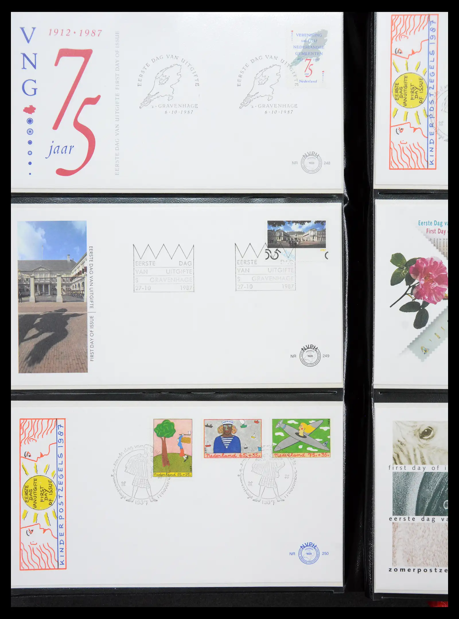 41069 0093 - Stamp collection 41069 Netherlands first day covers complete 1950-2018!