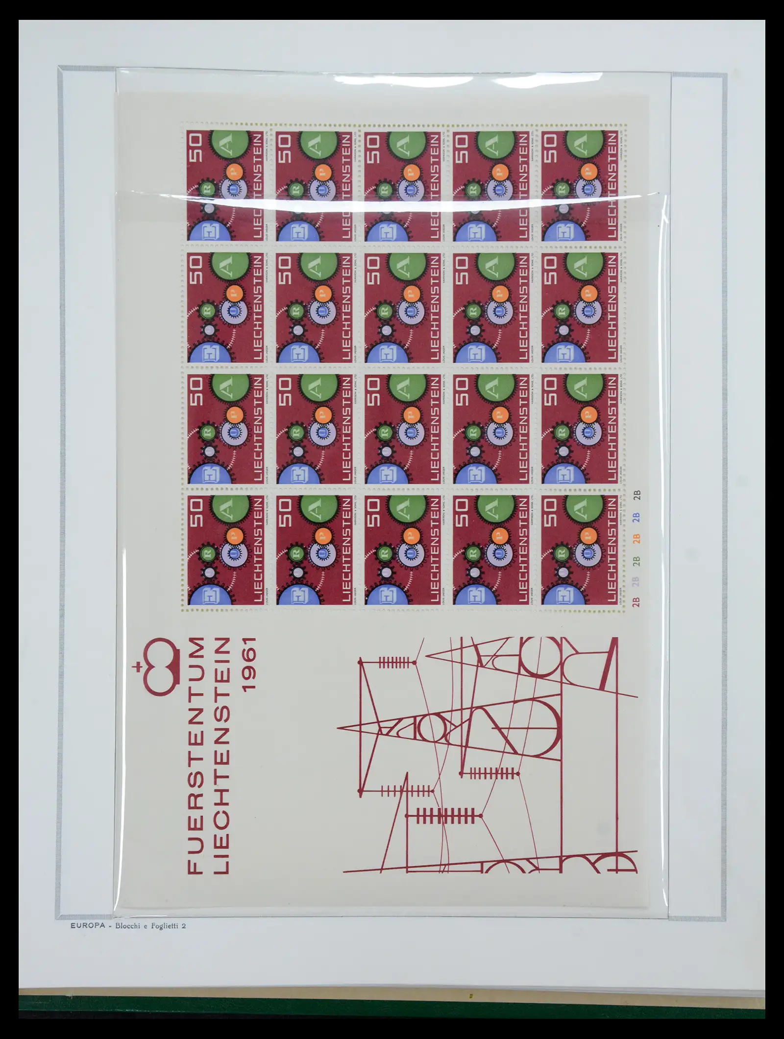 41076 0090 - Postzegelverzameling 41076 Europa Cept 1956-1975.