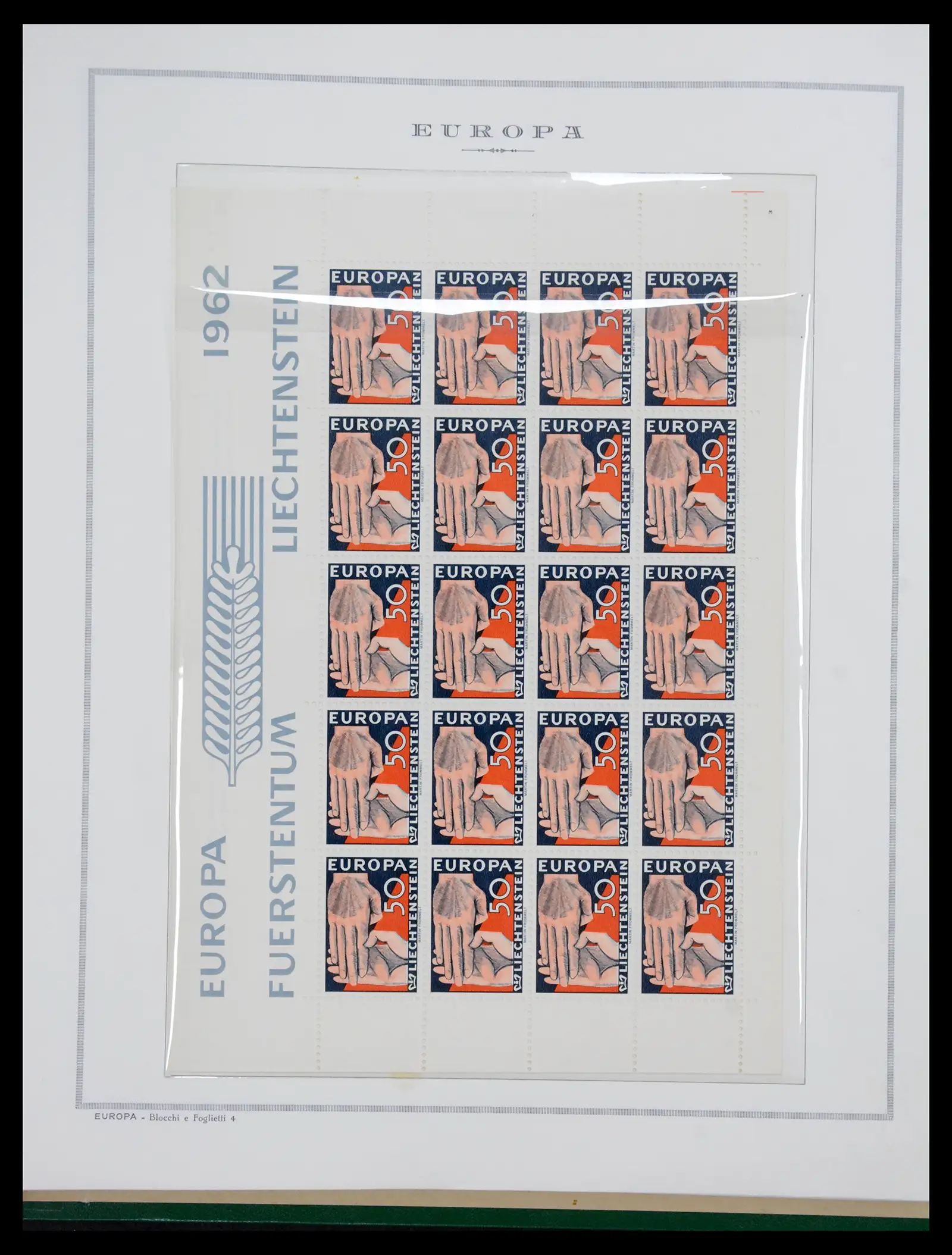 41076 0092 - Postzegelverzameling 41076 Europa Cept 1956-1975.