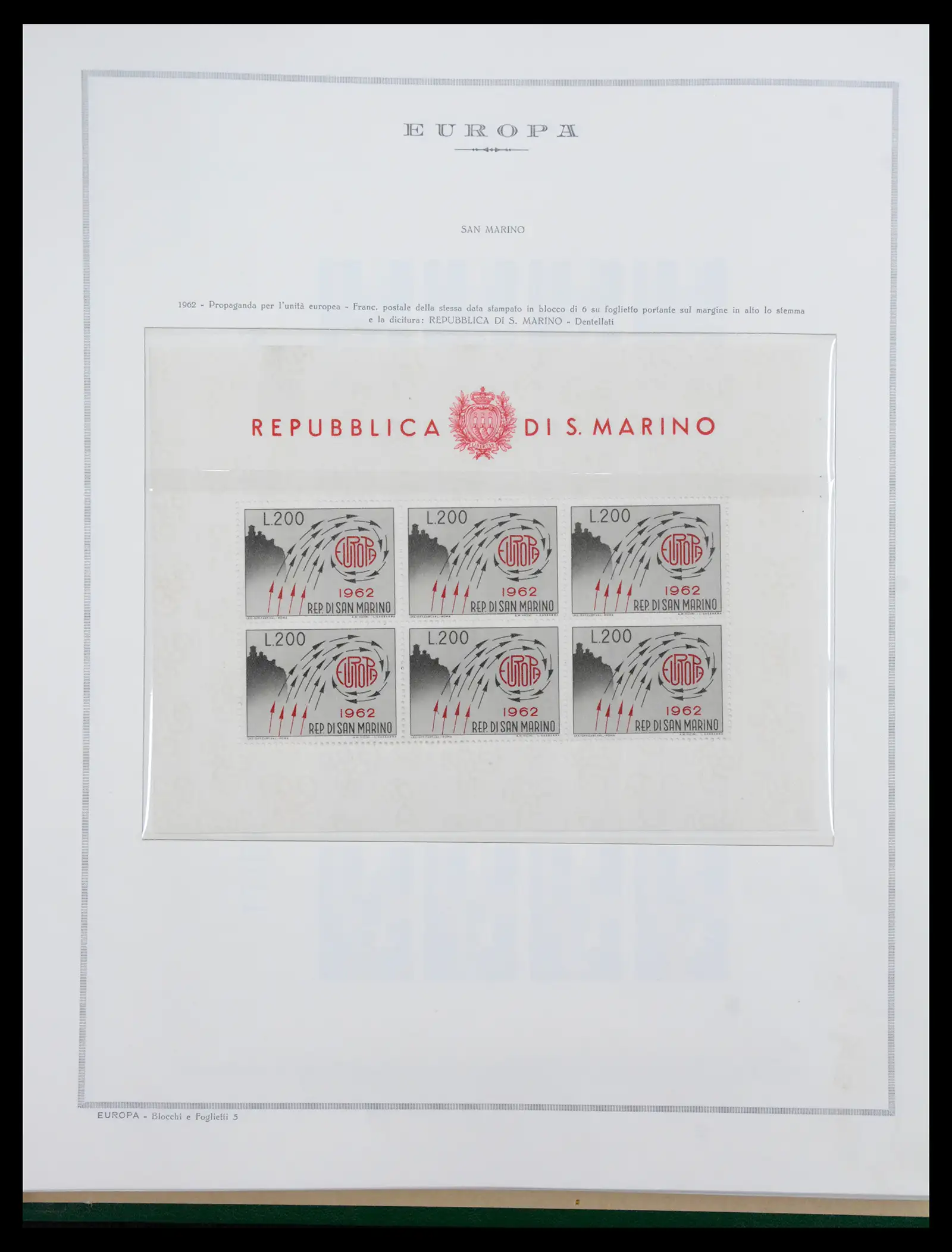 41076 0093 - Postzegelverzameling 41076 Europa Cept 1956-1975.