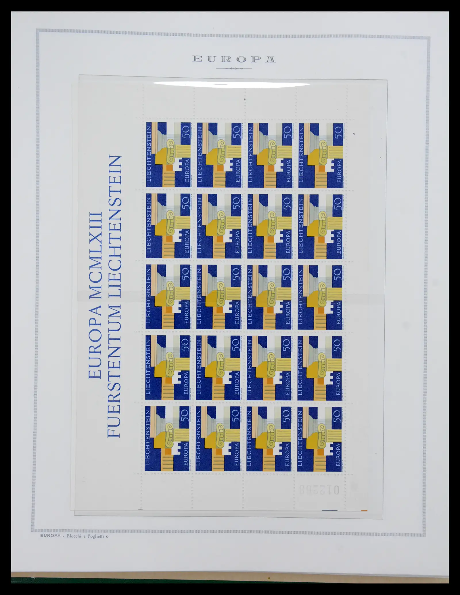 41076 0094 - Postzegelverzameling 41076 Europa Cept 1956-1975.