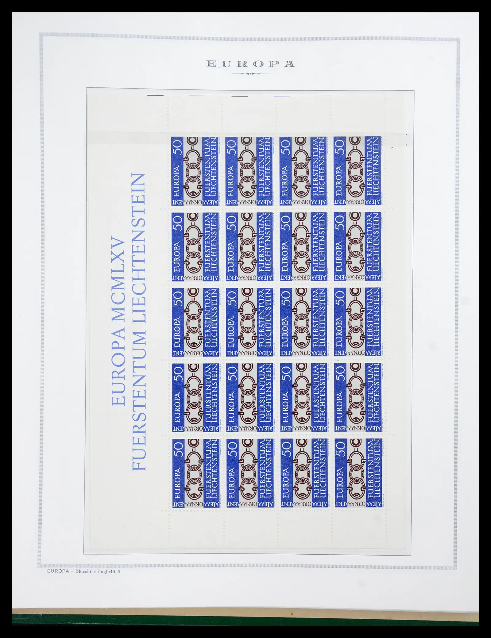 41076 0096 - Postzegelverzameling 41076 Europa Cept 1956-1975.