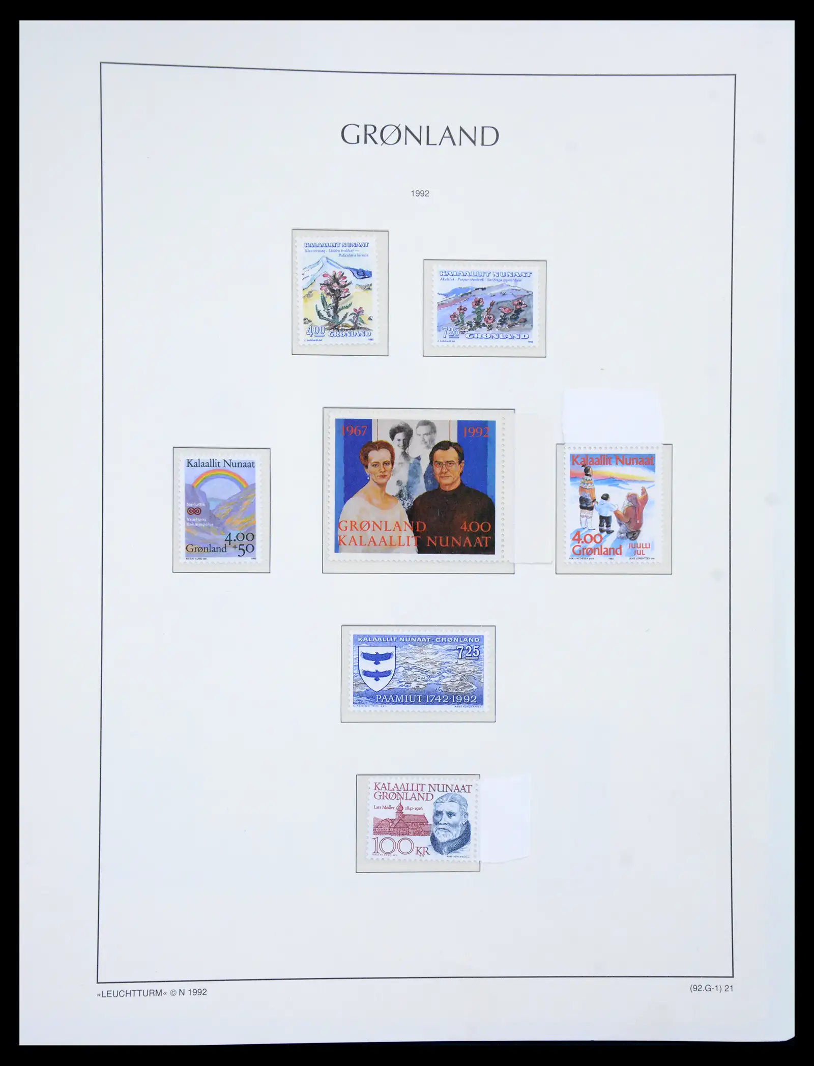 41078 0029 - Stamp collection 41078 Greenland COMPLETE 1905(!)-1991.