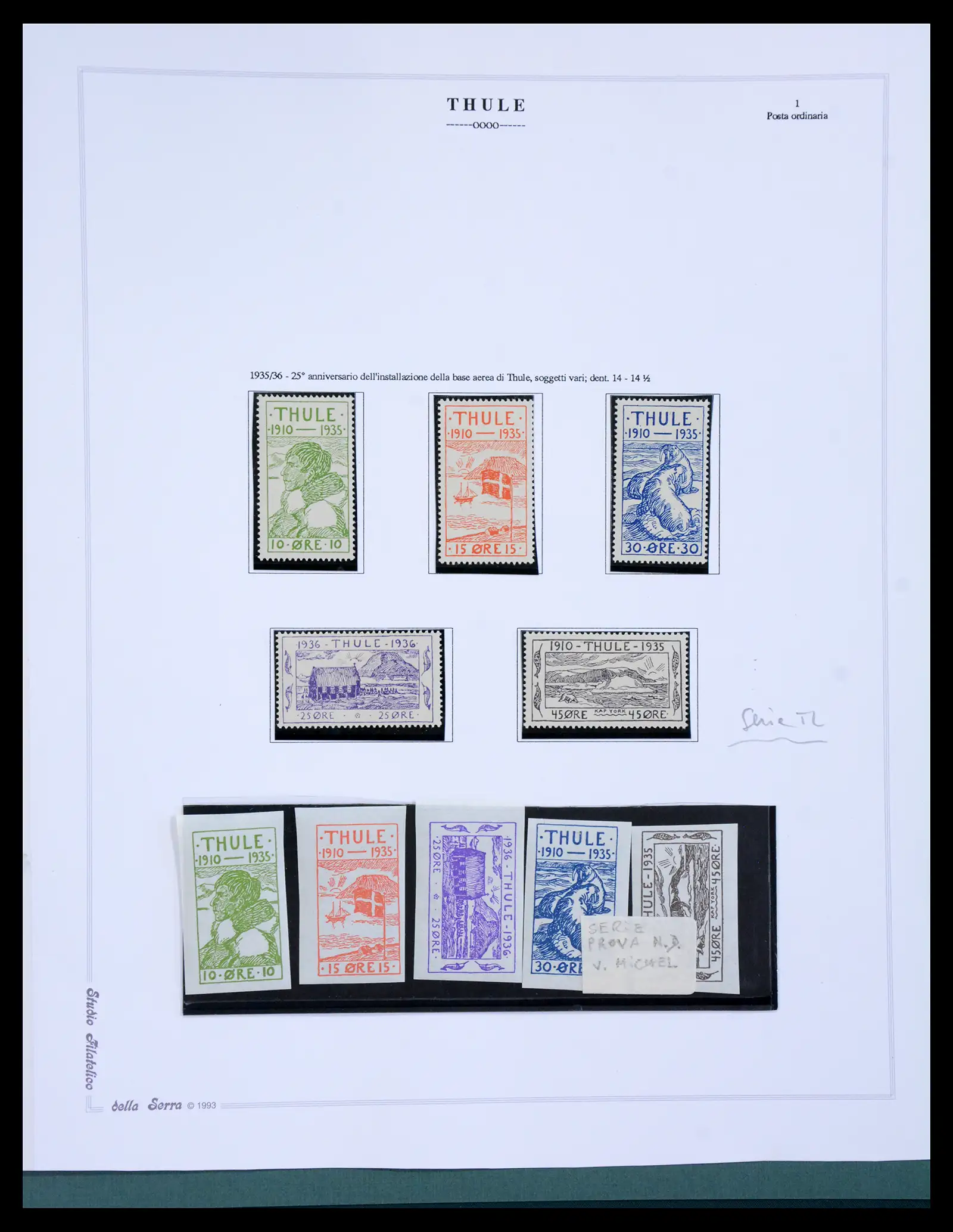 41078 0030 - Stamp collection 41078 Greenland COMPLETE 1905(!)-1991.