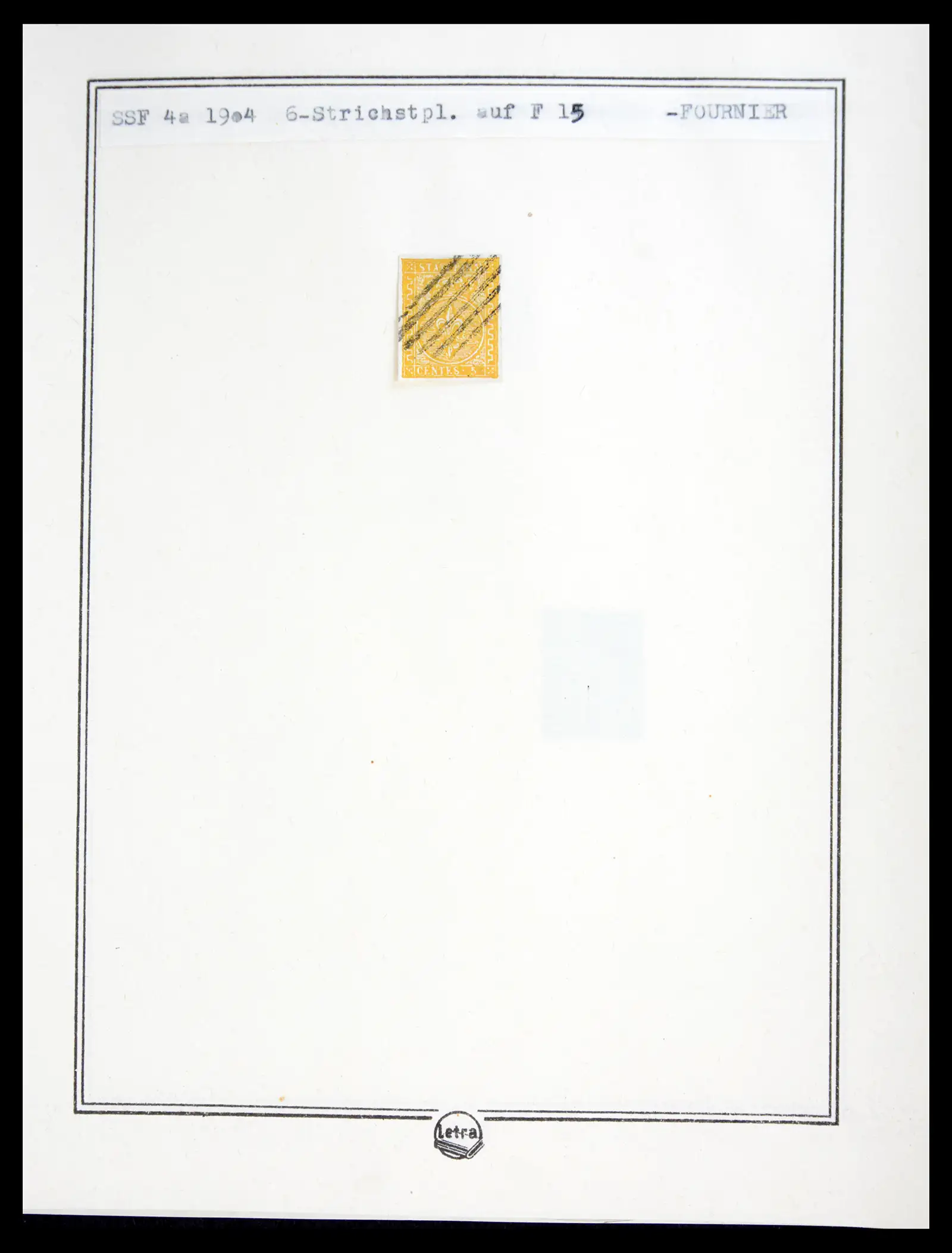 41081 0036 - Stamp collection 41081 Parma reference collection 1852-1859.