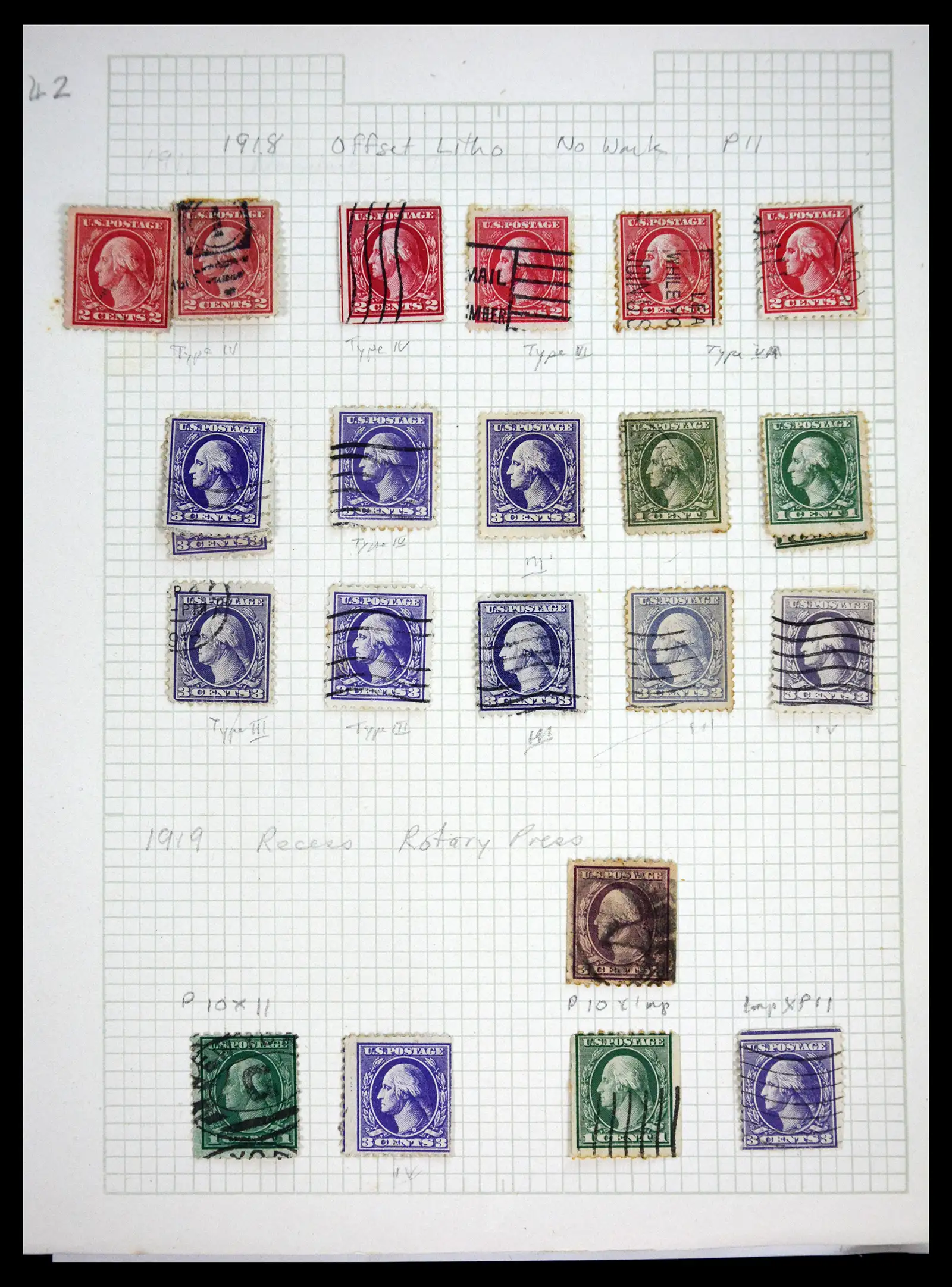 41083 0042 - Postzegelverzameling 41083 USA 1851-1926.