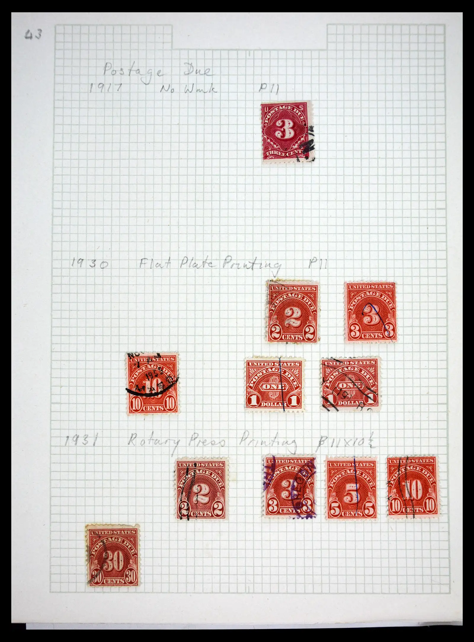 41083 0043 - Postzegelverzameling 41083 USA 1851-1926.
