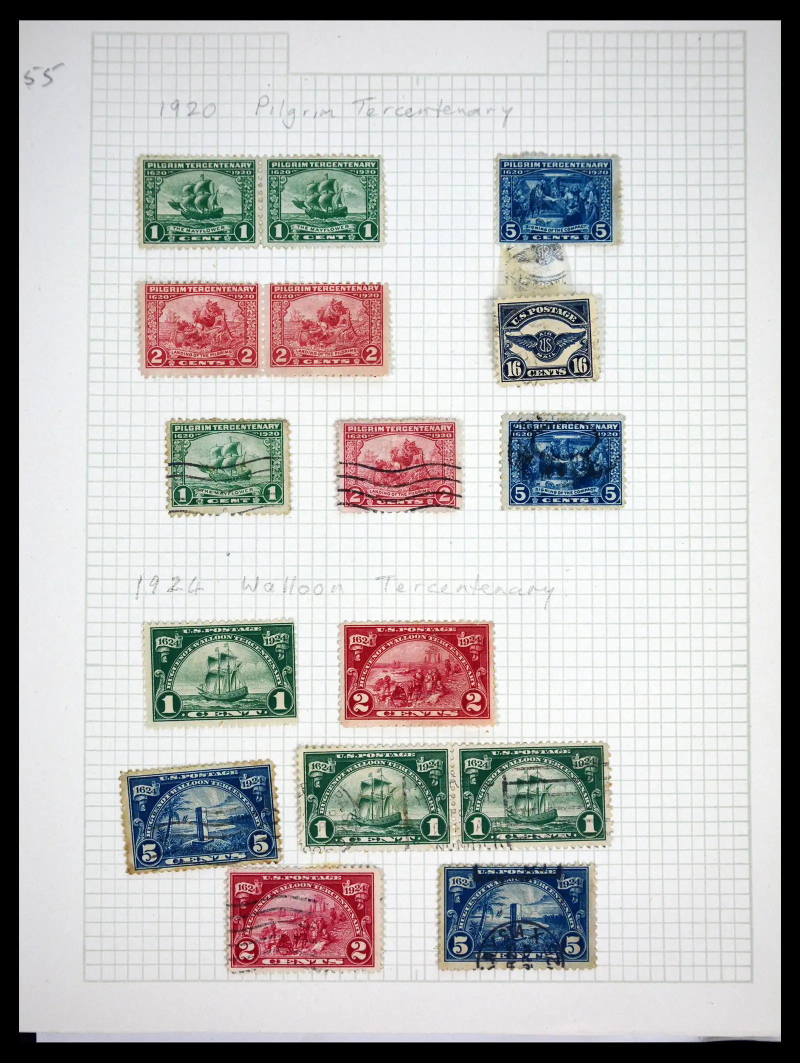 41083 0056 - Postzegelverzameling 41083 USA 1851-1926.