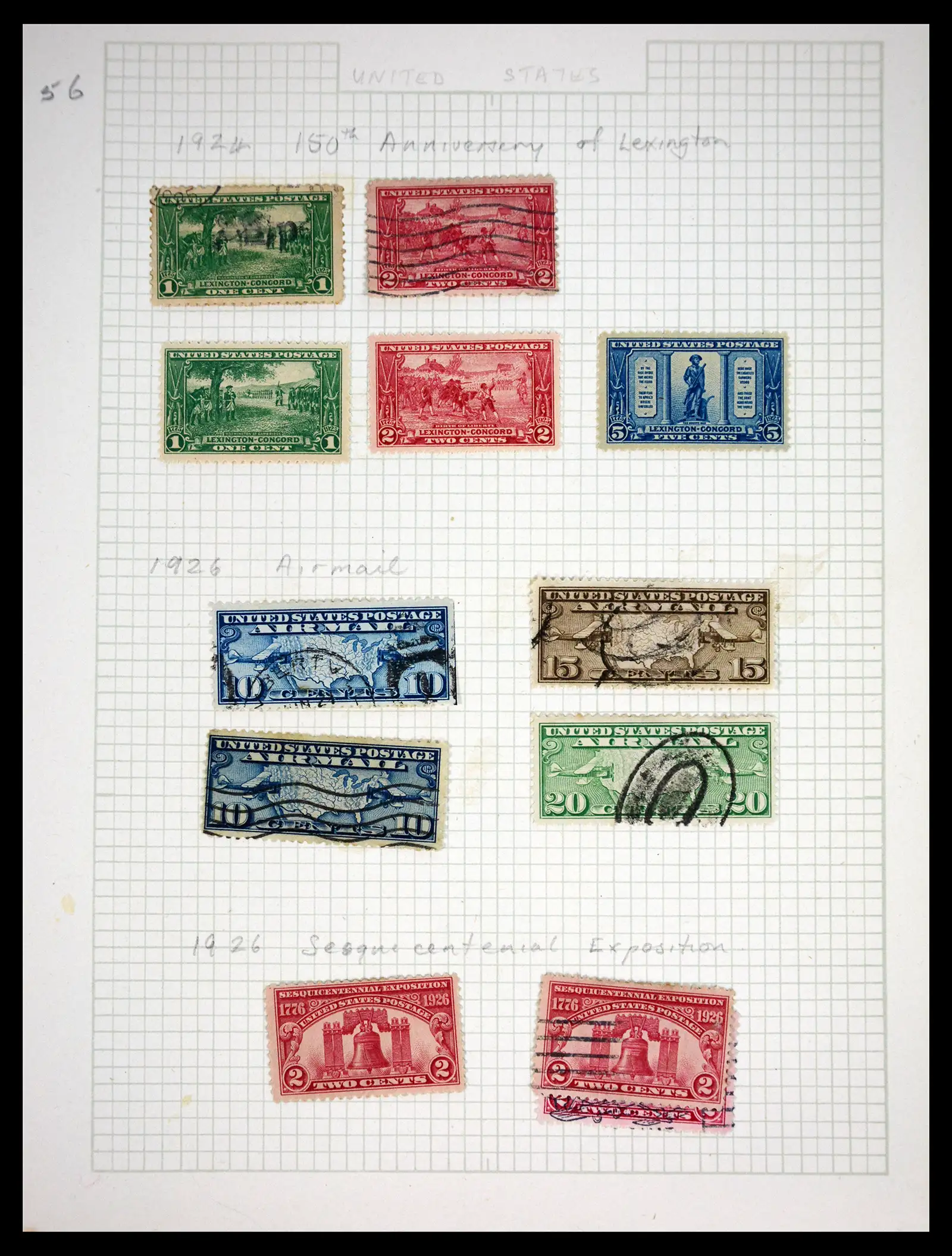 41083 0057 - Postzegelverzameling 41083 USA 1851-1926.