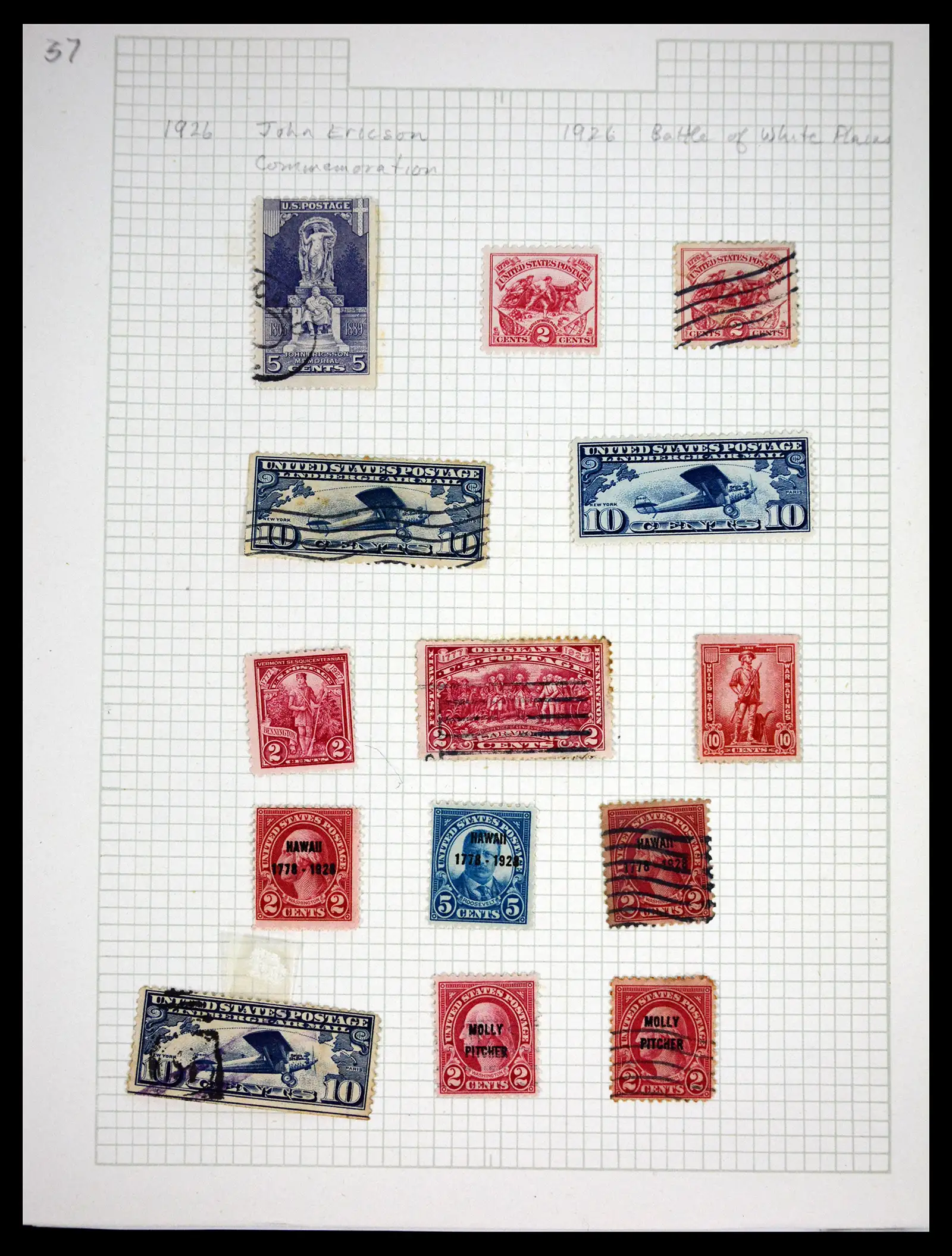 41083 0058 - Postzegelverzameling 41083 USA 1851-1926.