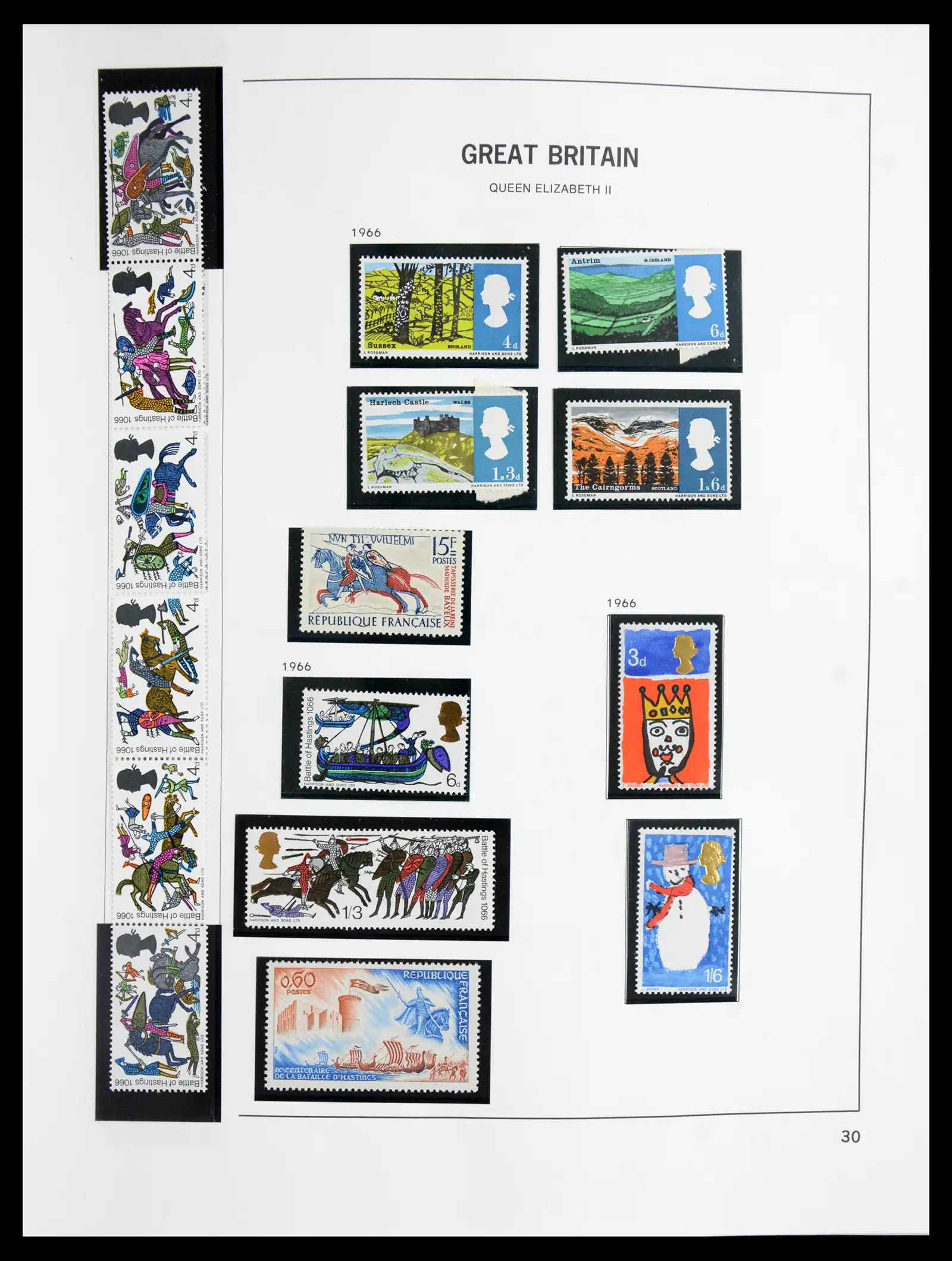 41088 0029 - Postzegelverzameling 41088 Engeland 1918-1996.