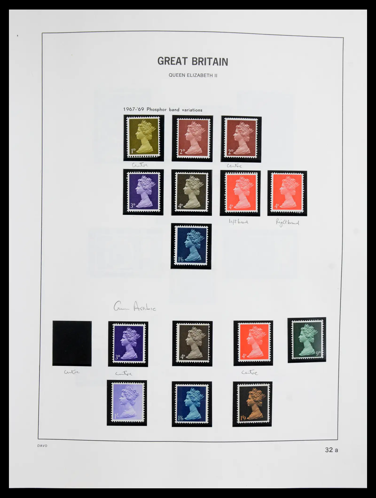 41088 0035 - Postzegelverzameling 41088 Engeland 1918-1996.