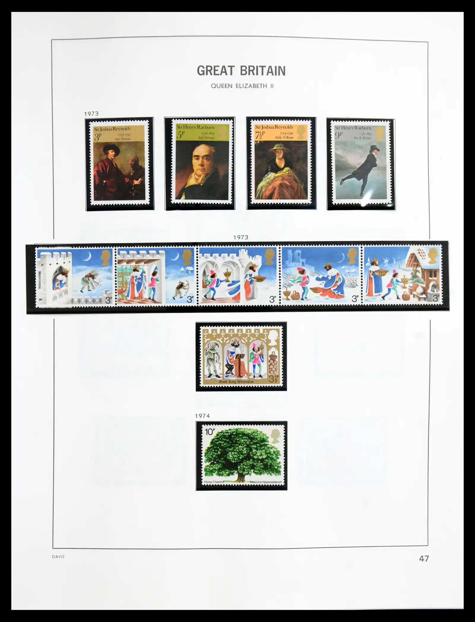 41088 0051 - Postzegelverzameling 41088 Engeland 1918-1996.
