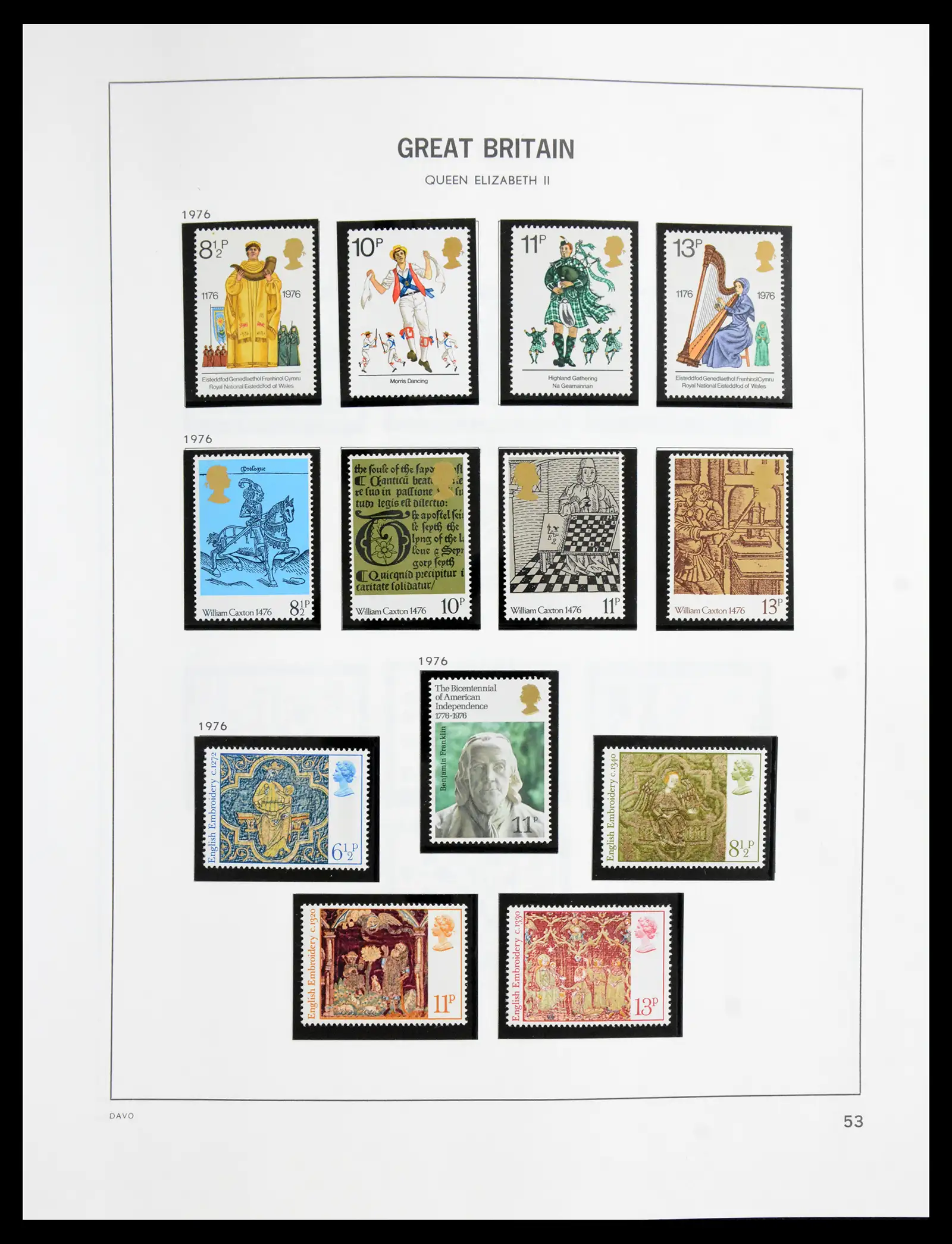 41088 0057 - Postzegelverzameling 41088 Engeland 1918-1996.