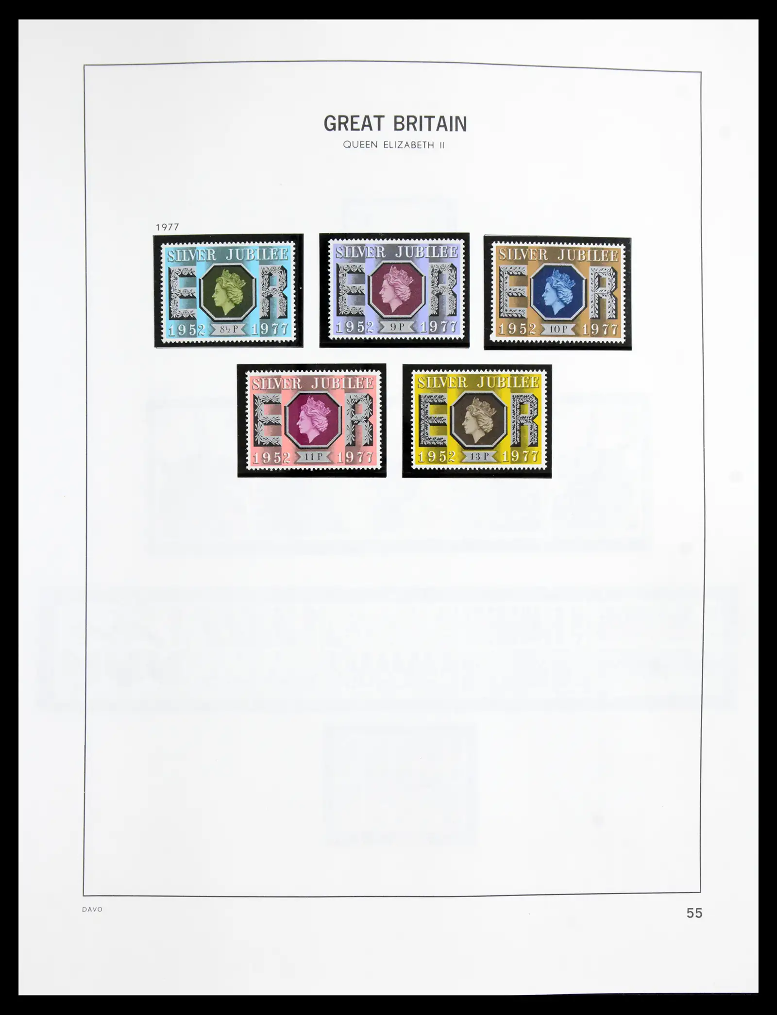 41088 0059 - Postzegelverzameling 41088 Engeland 1918-1996.