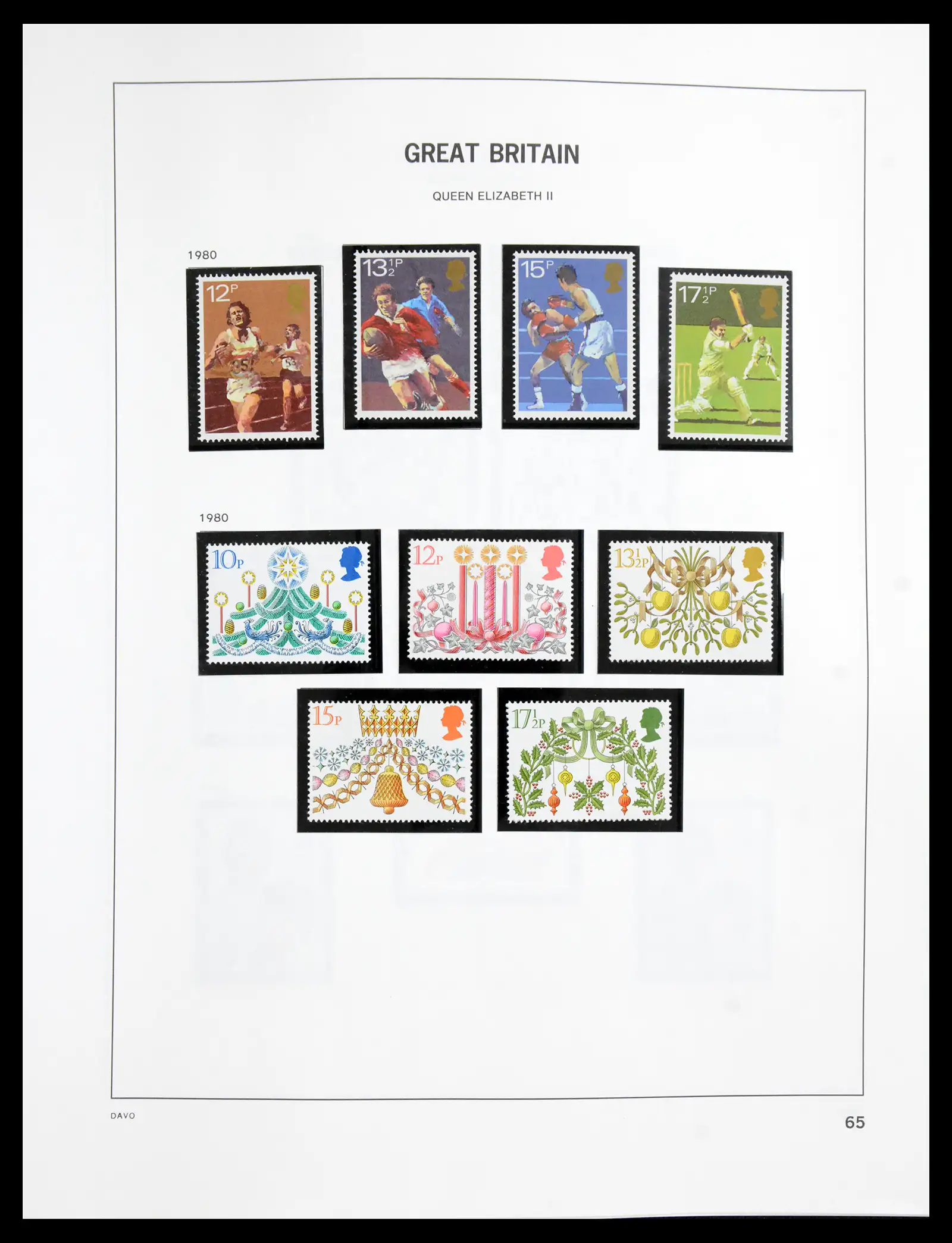 41088 0069 - Postzegelverzameling 41088 Engeland 1918-1996.