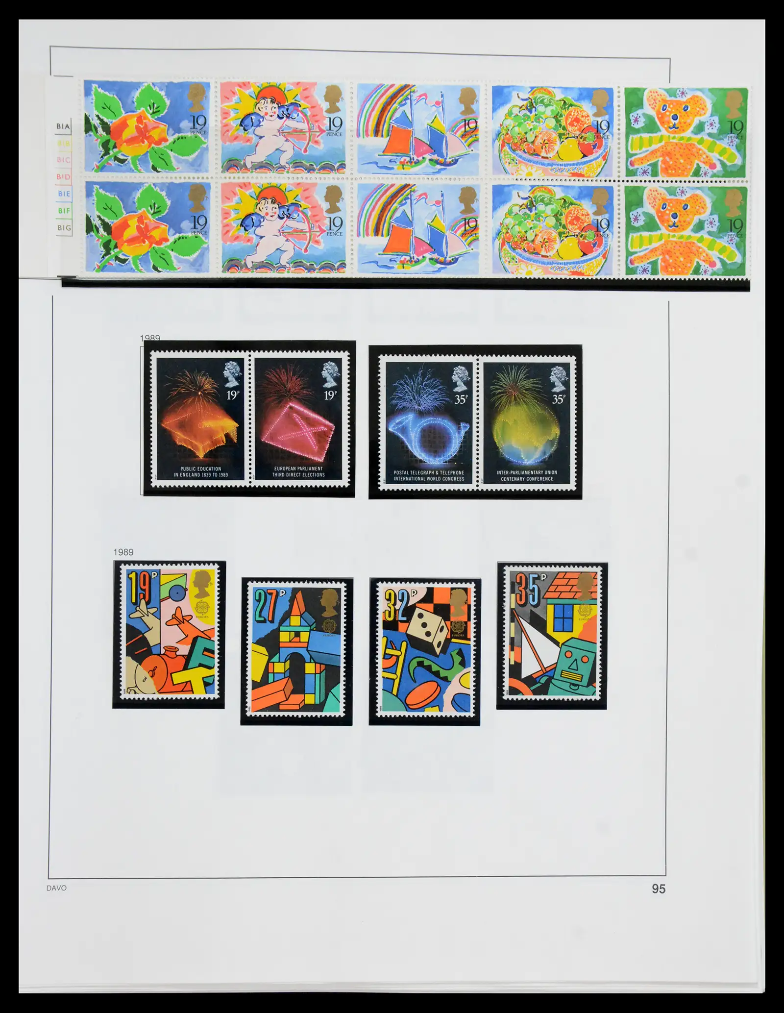 41088 0098 - Postzegelverzameling 41088 Engeland 1918-1996.